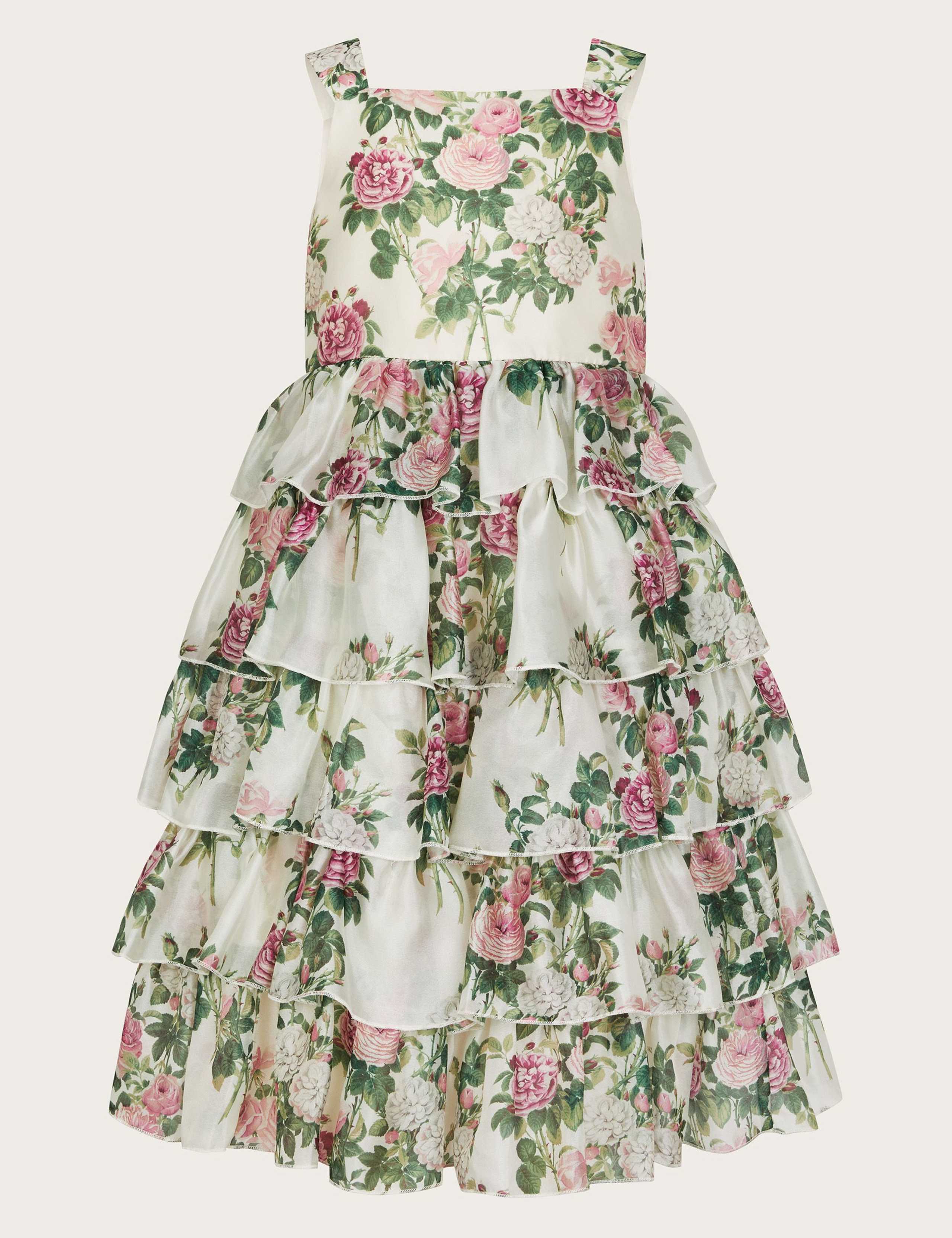 Floral Tiered Dress (3-15 Yrs)