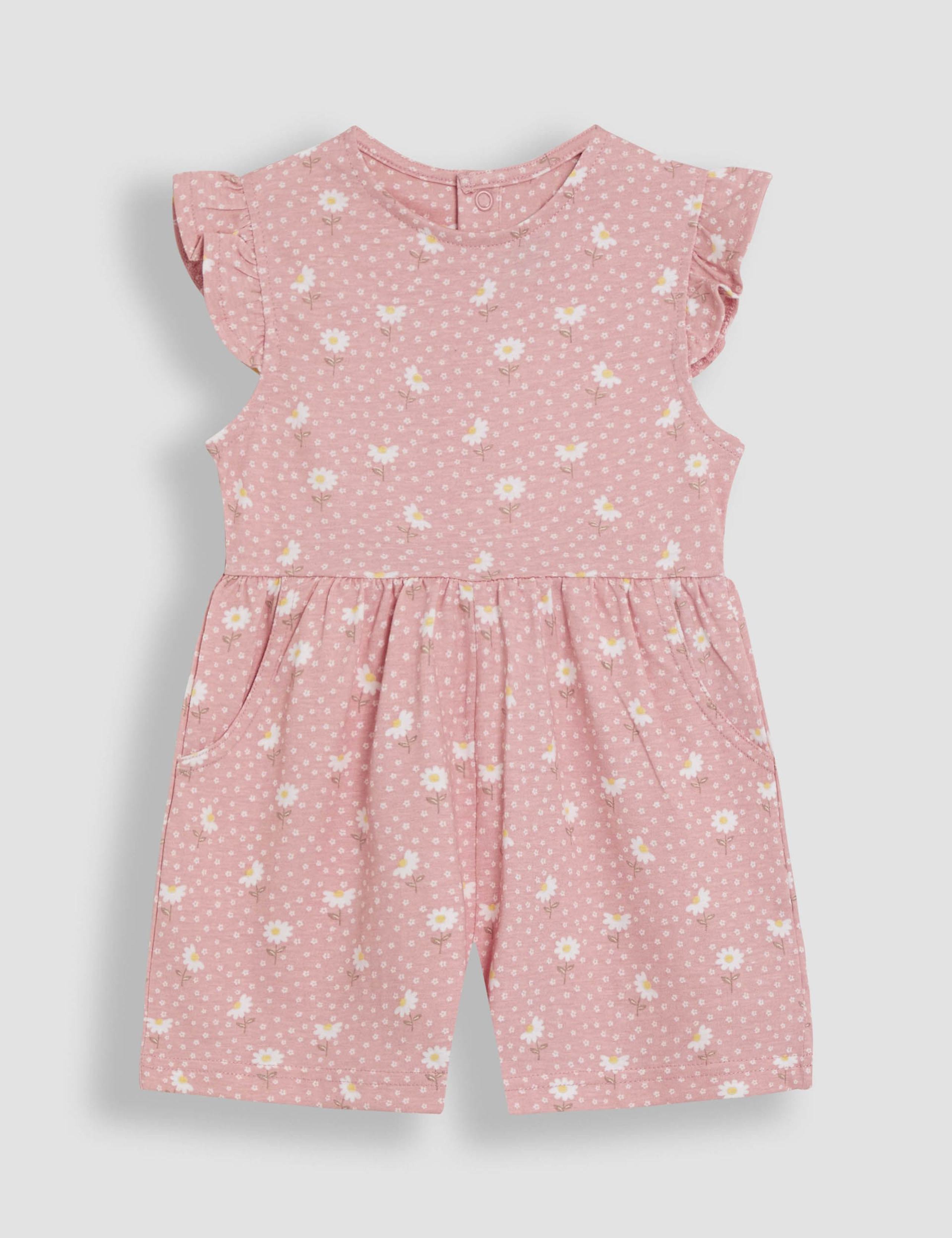 Pure Cotton Daisy Floral Romper