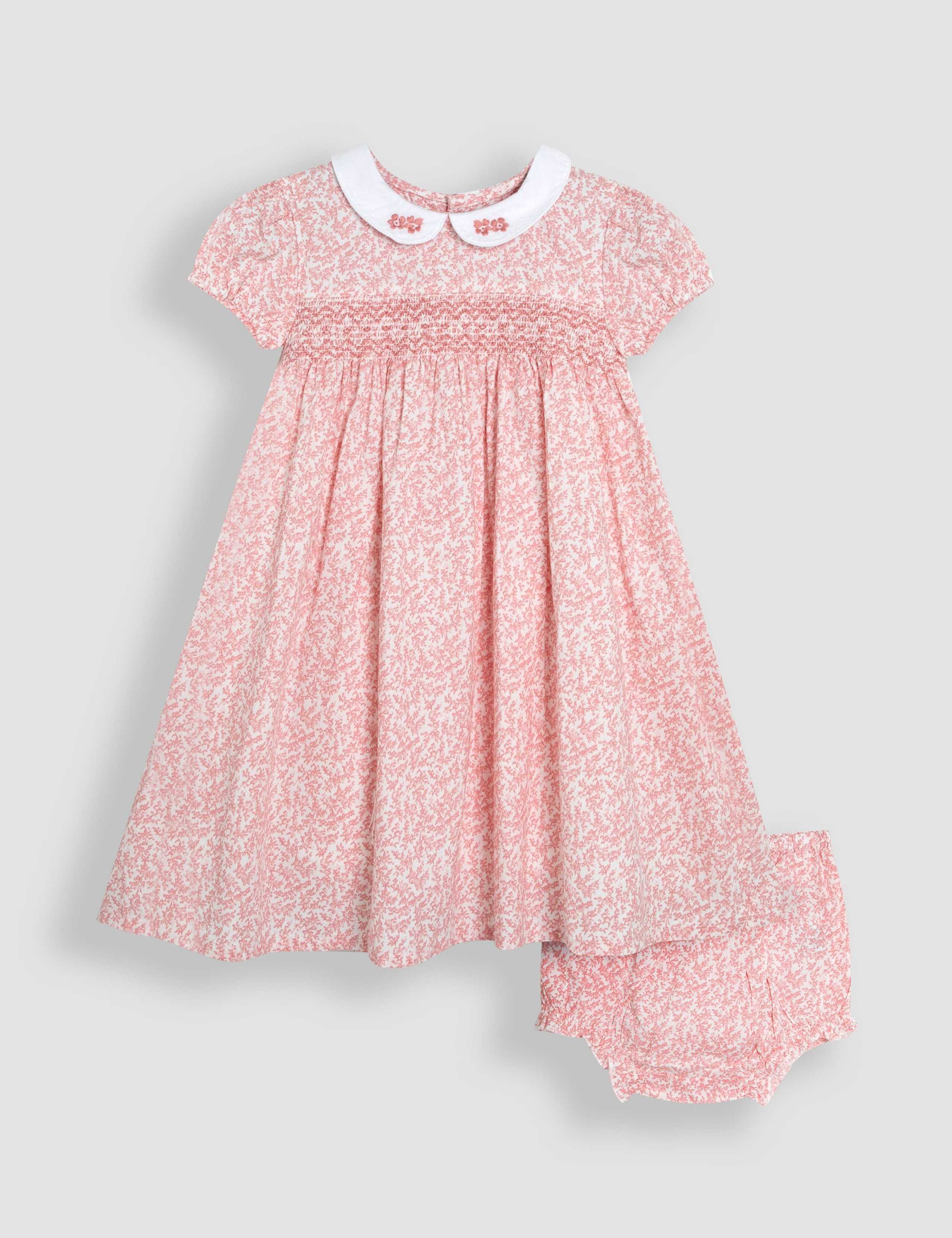2pc Pure Cotton Ditsy Floral Dress (1-5 Yrs)