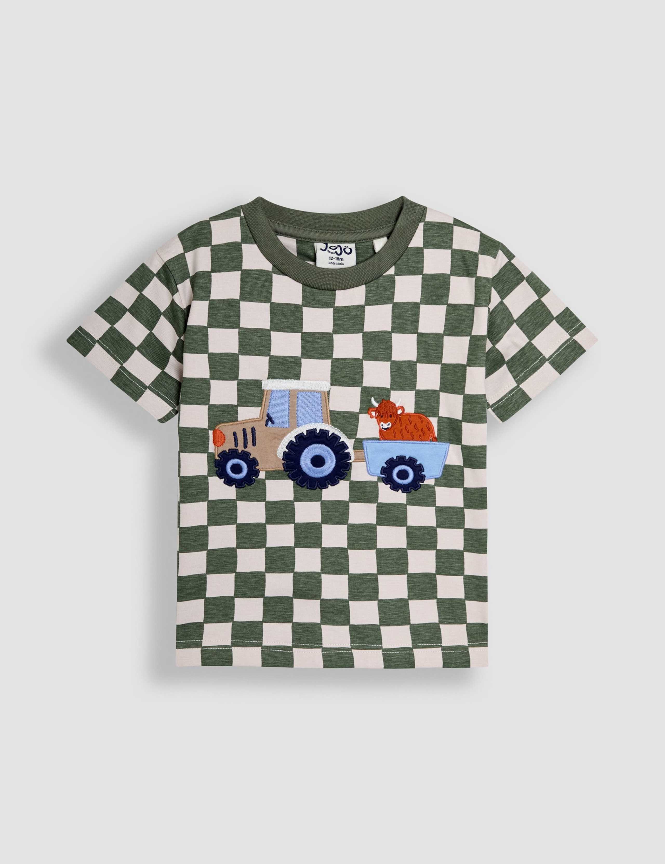 Pure Cotton Tractor T-Shirt (0-5 Yrs)