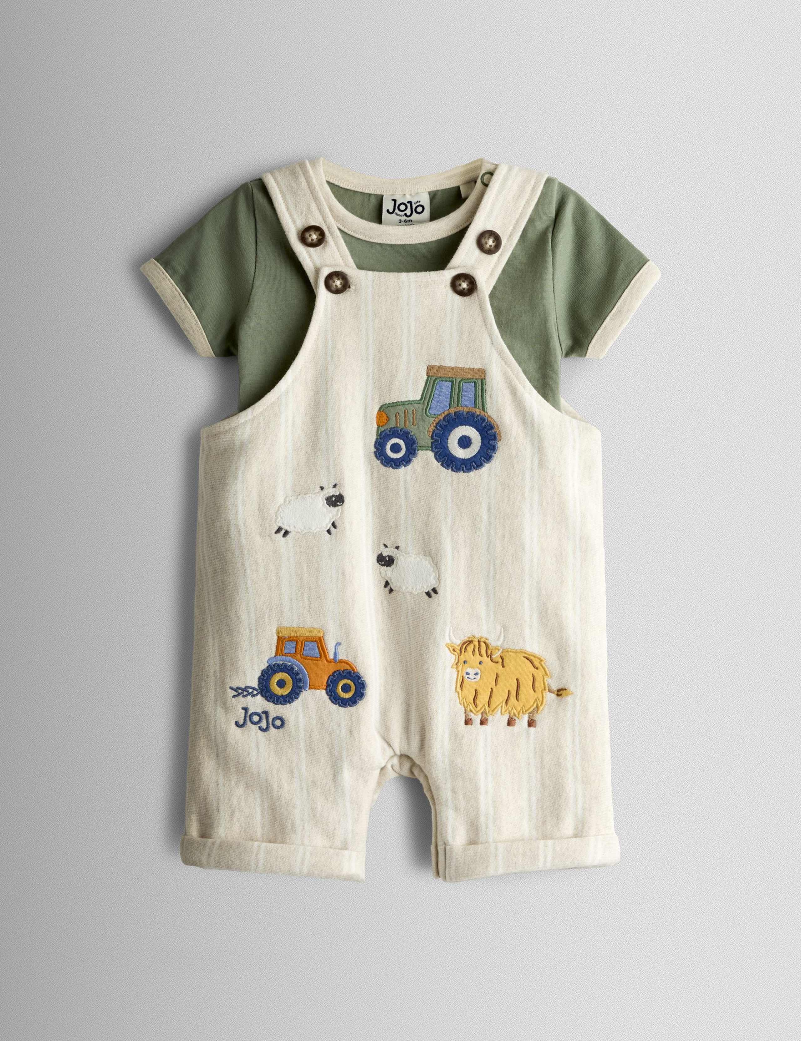 2 Piece Tractor Outfit (0-24 Mths)