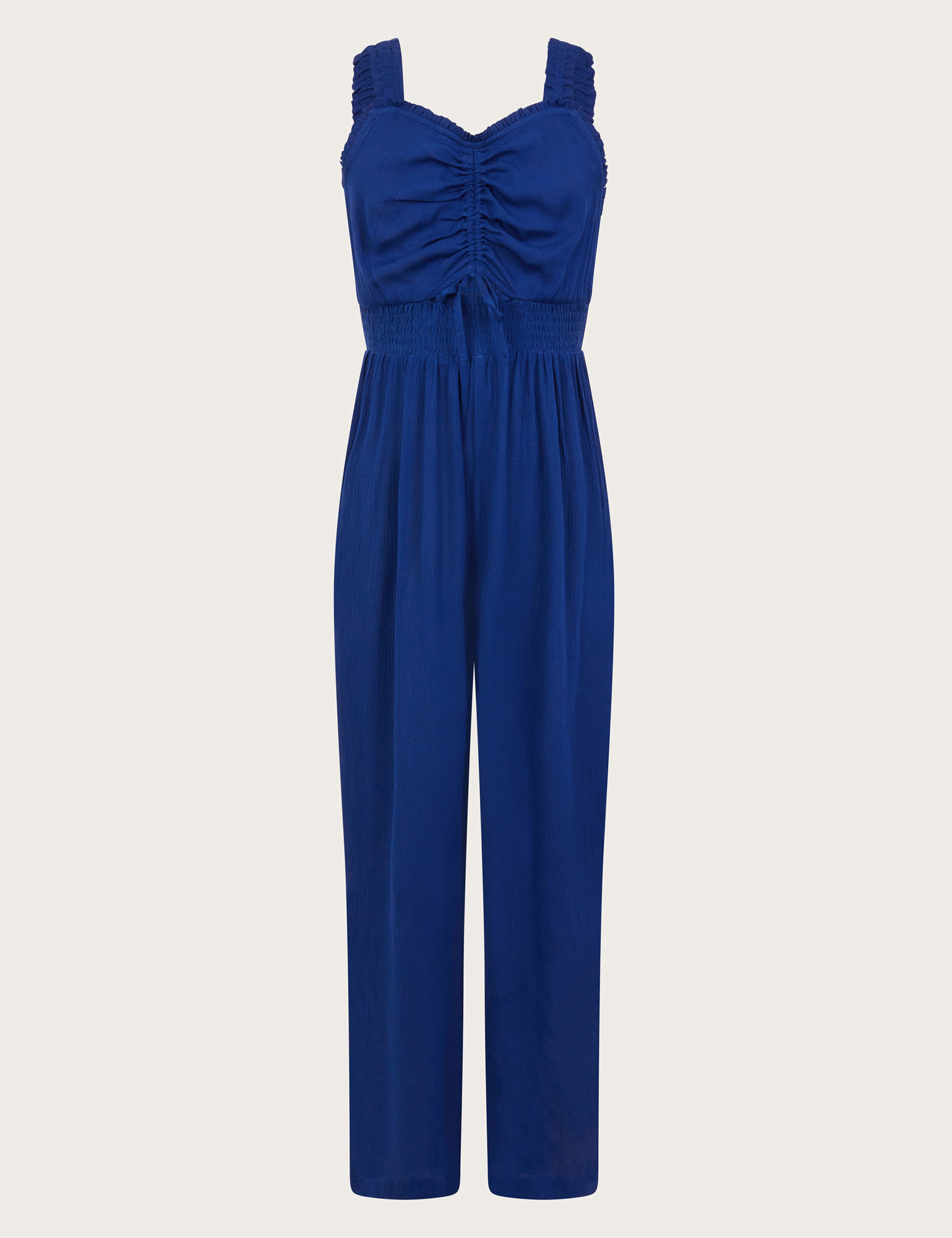 Crinkle Sleeveless Jumpsuit (7-15 Yrs)