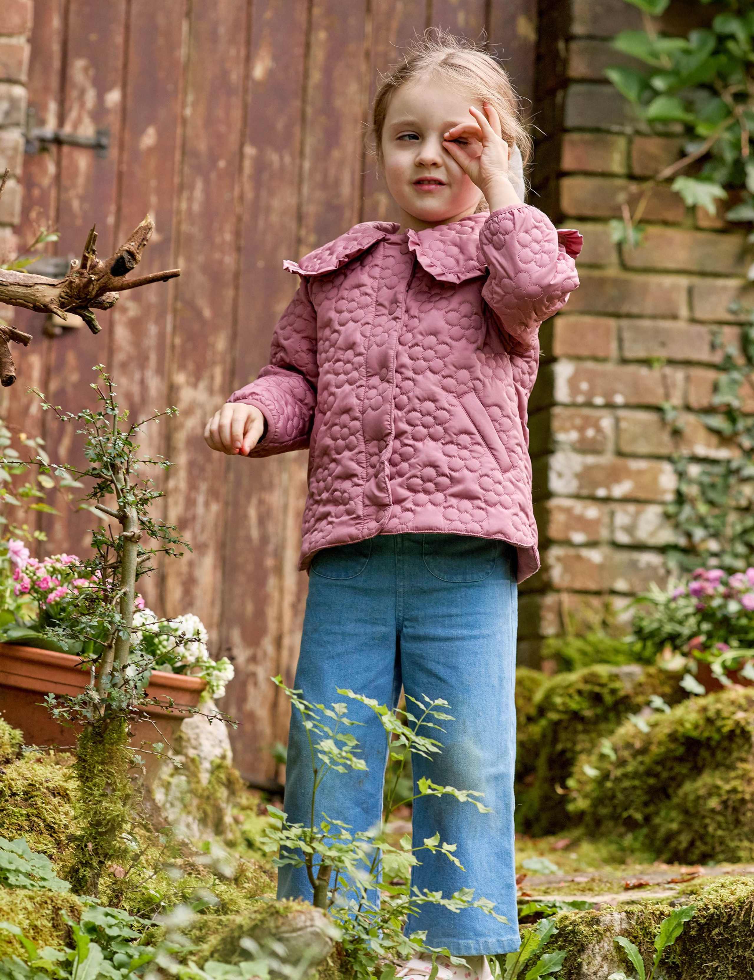 Floral Quilted Jacket (6 Mths - 6 Yrs)