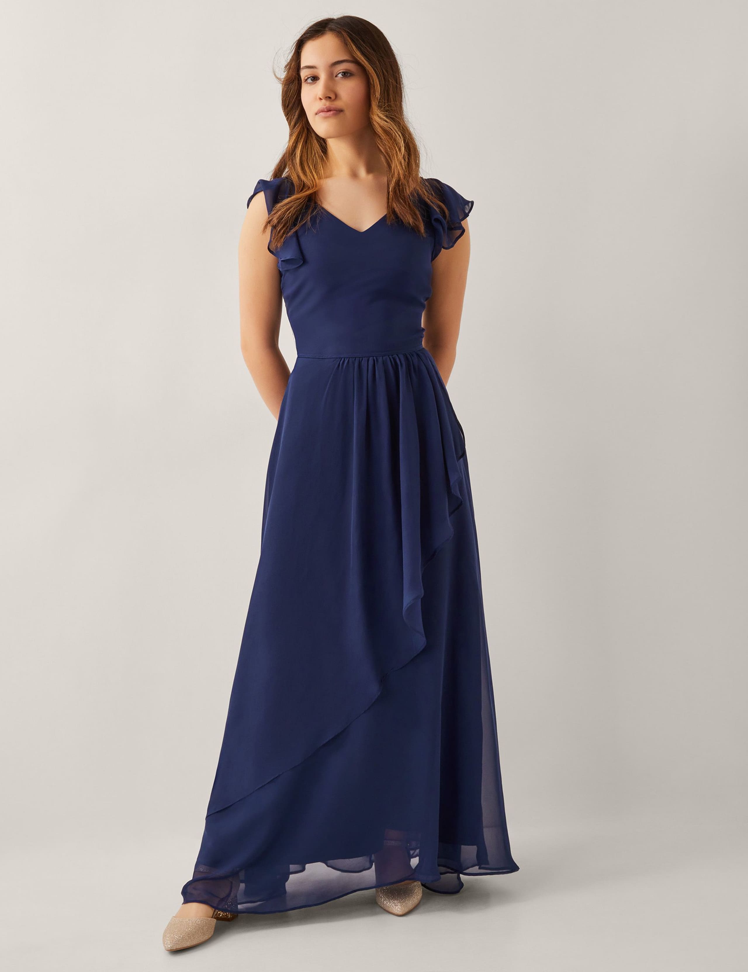 Bow Tie Back Prom Dress (9-15 Yrs)