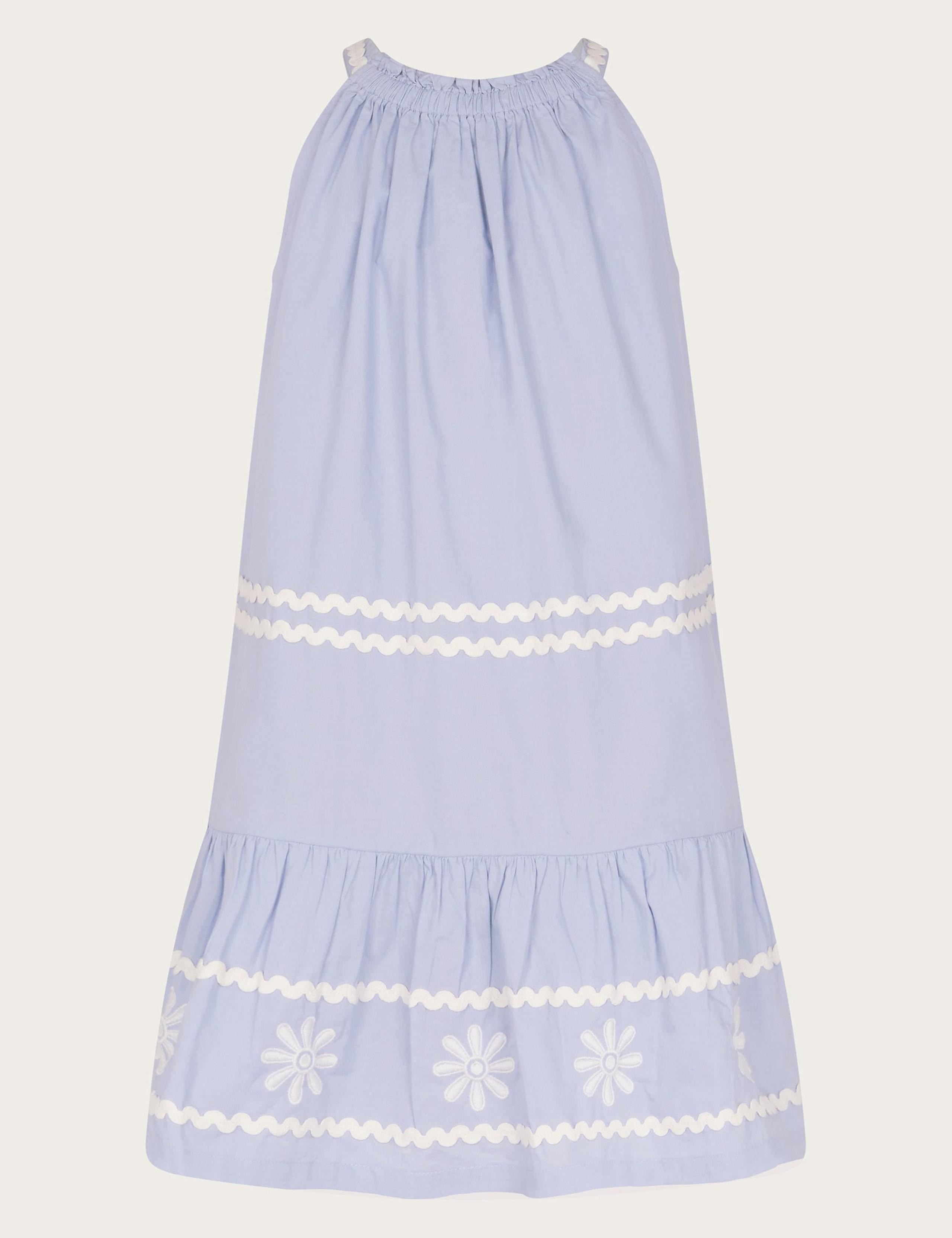 Pure Cotton Embroidered Dress (3-13 Yrs)