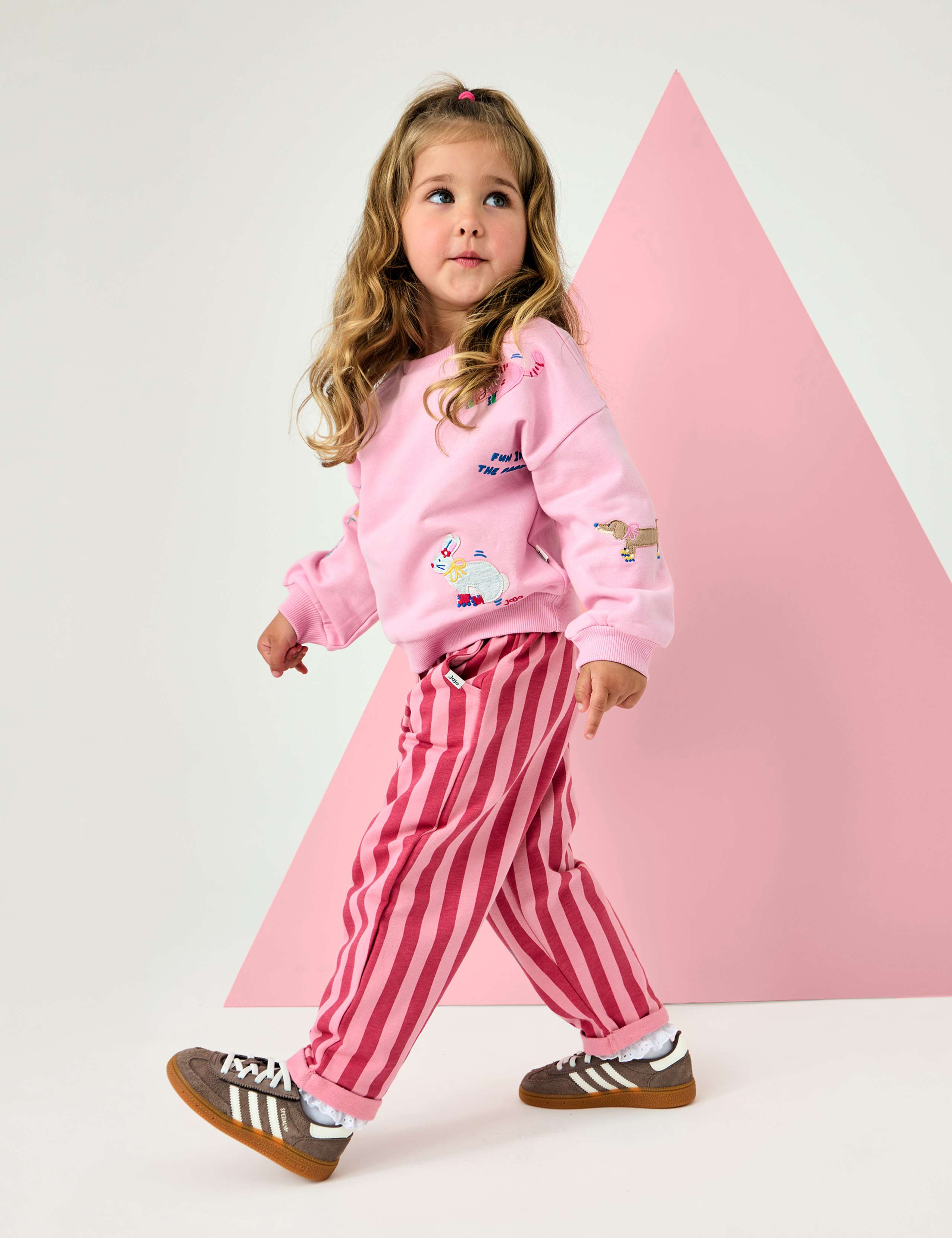 Cotton Rich Applique Pet Top & Bottom Outfit (1-5 Yrs)