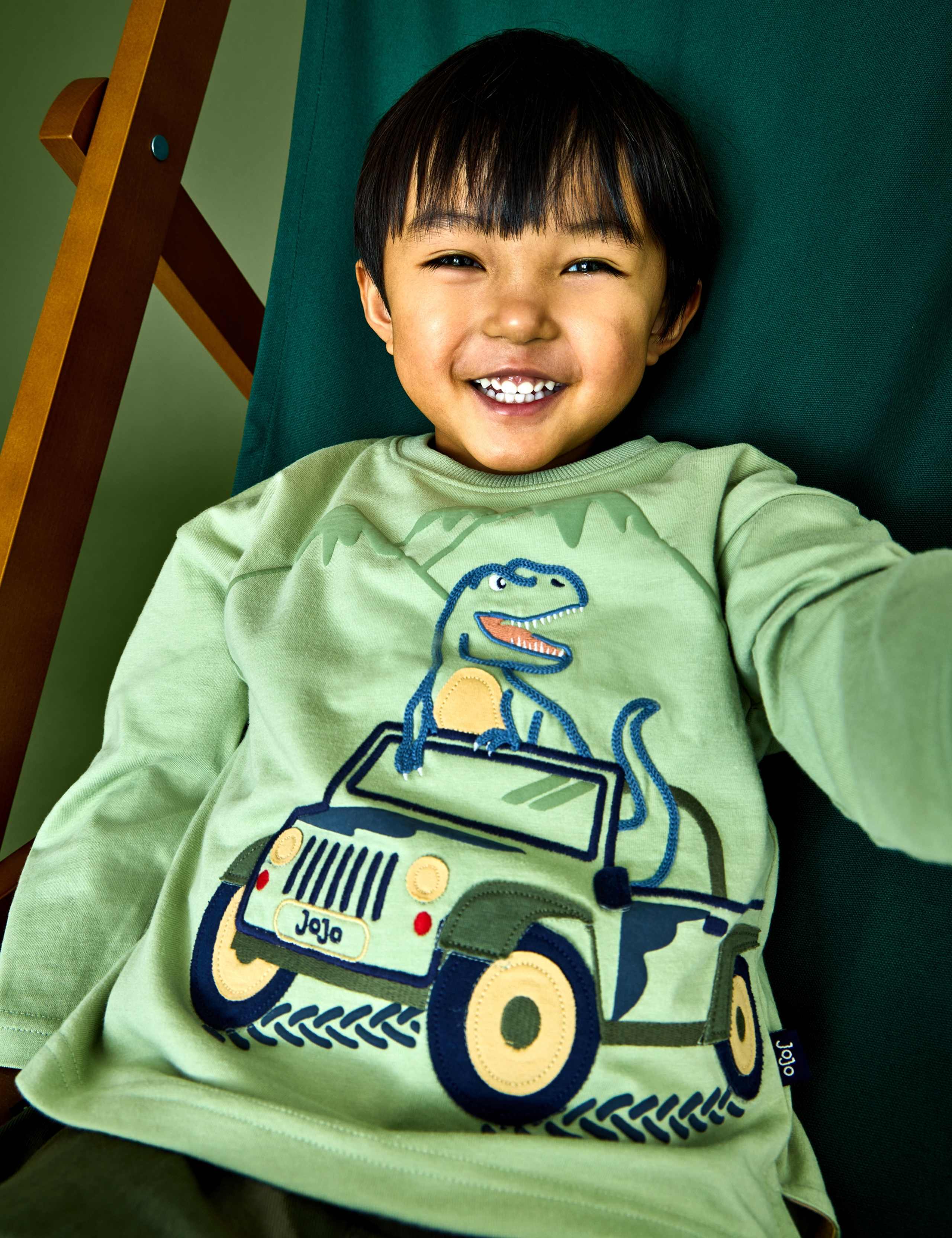 Pure Cotton Driving T-Rex Top (1-5 Yrs)