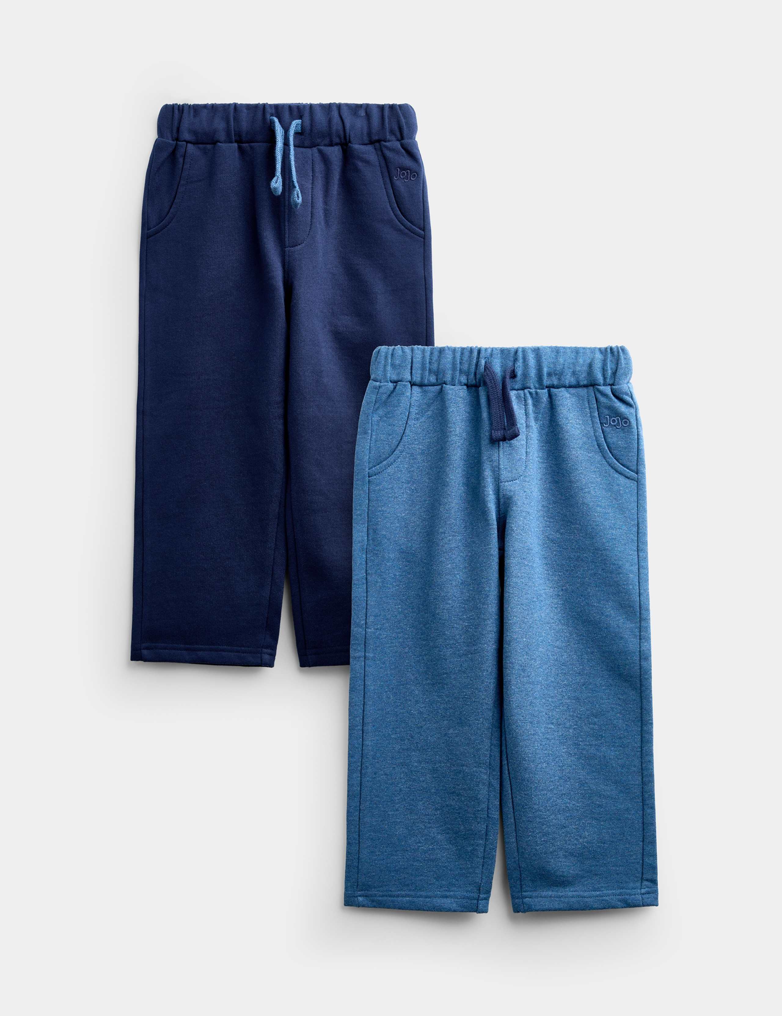 2 Pack Pure Cotton Joggers (1-5 Yrs)