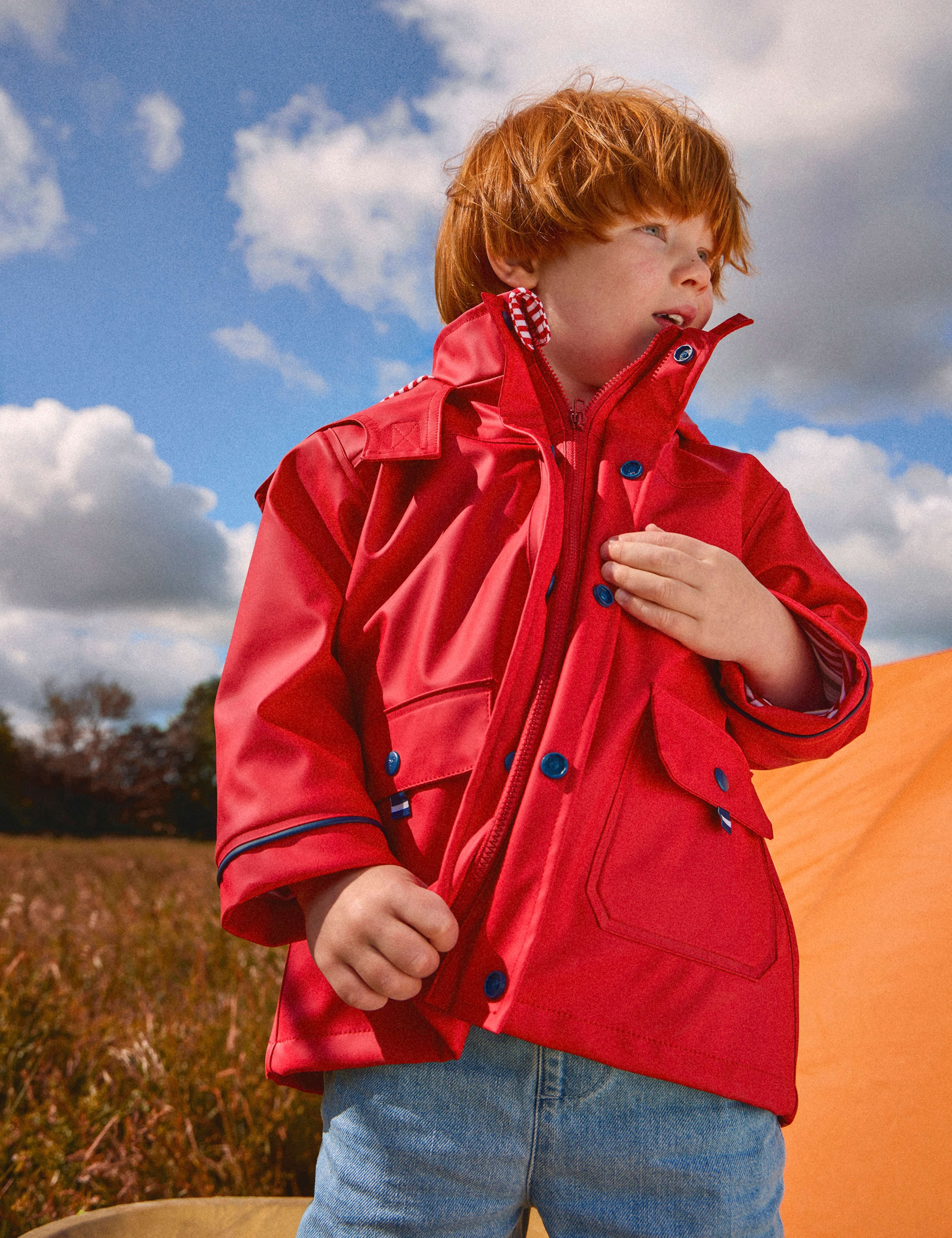 Waterproof Jersey Lined Fisherman Jacket