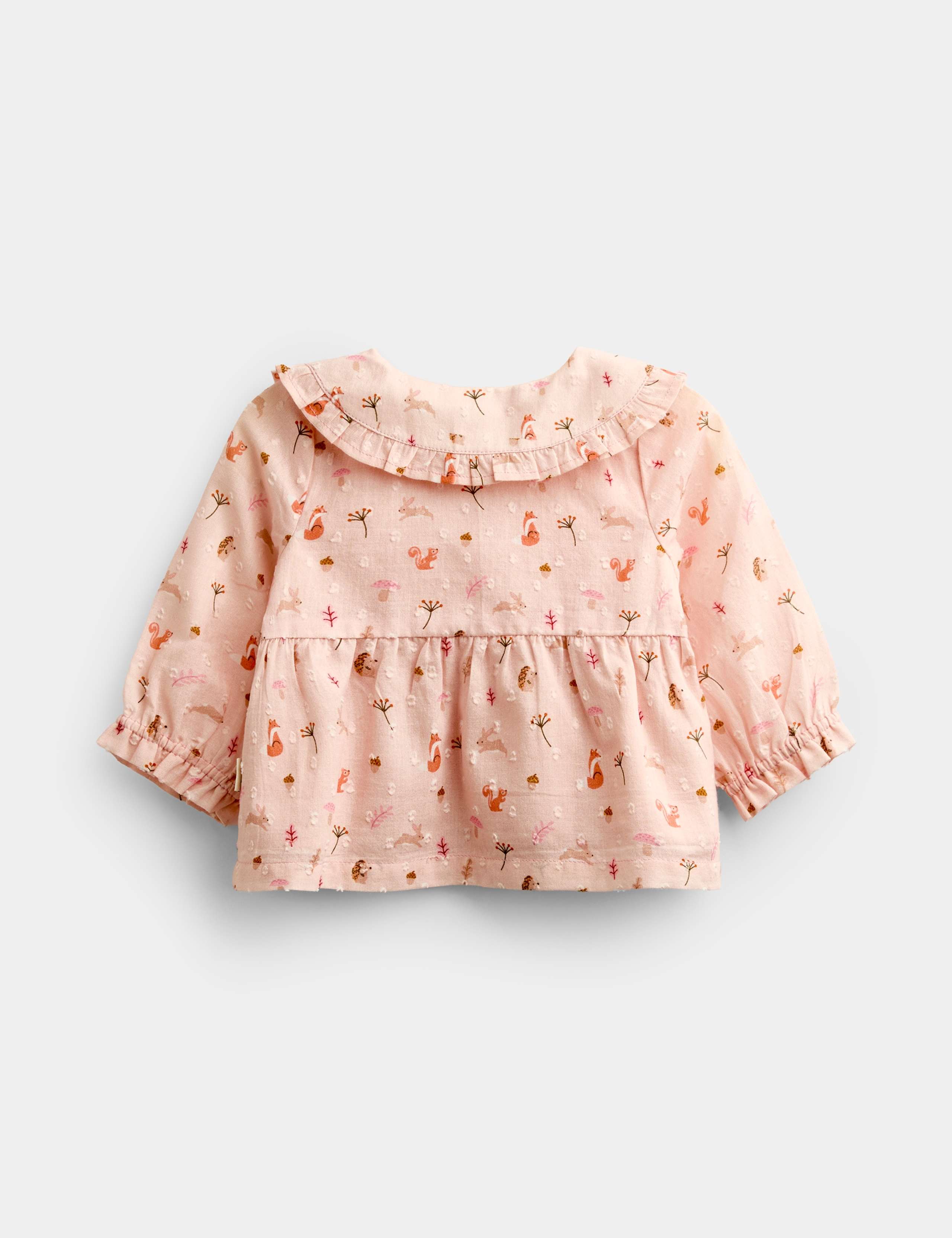 Cotton Rich Woodland Top & Bottom Outfit (0-24 Mths)