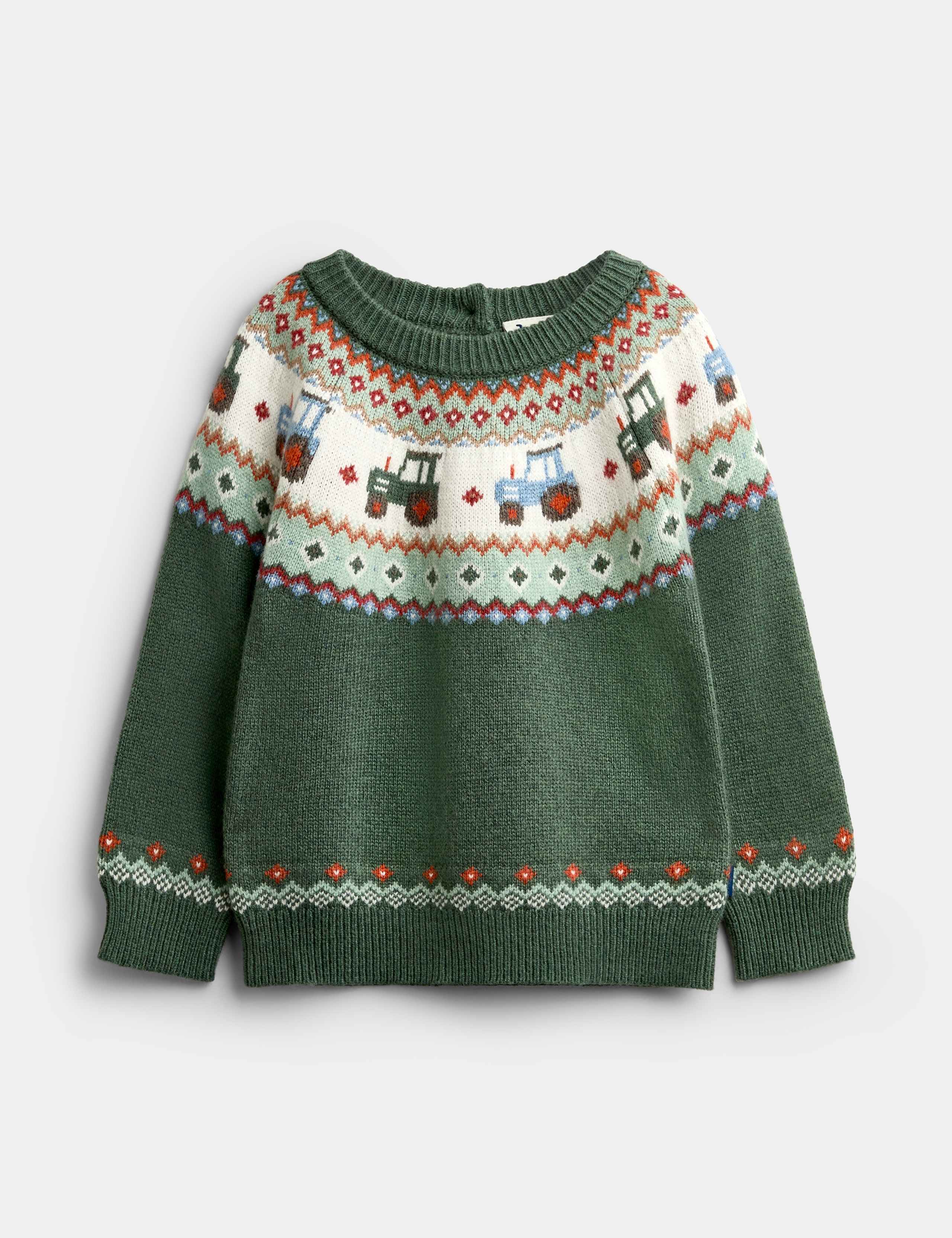 Tractor Fair Isle Jumper