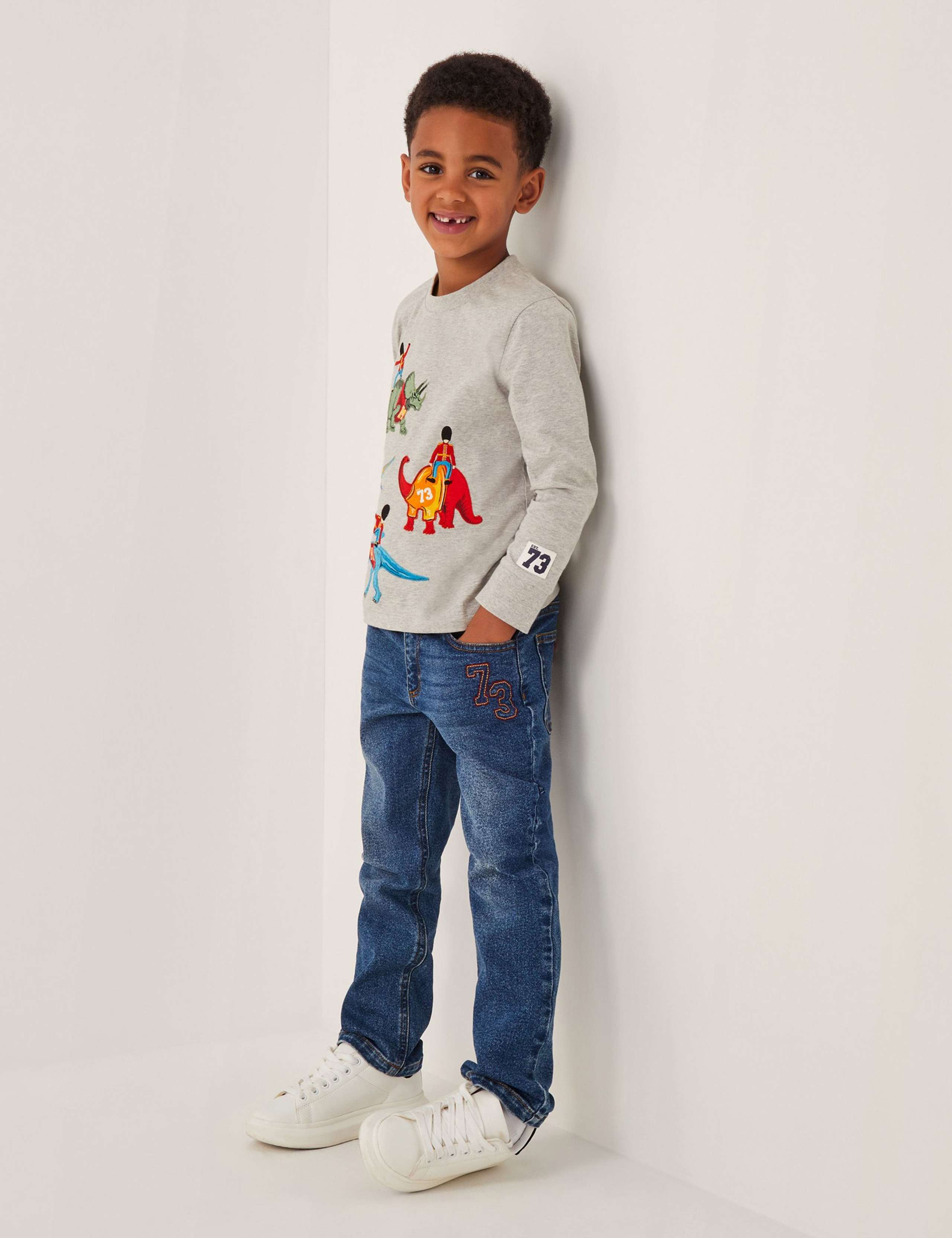 London Varsity Long Sleeve Top (2-13 Yrs)