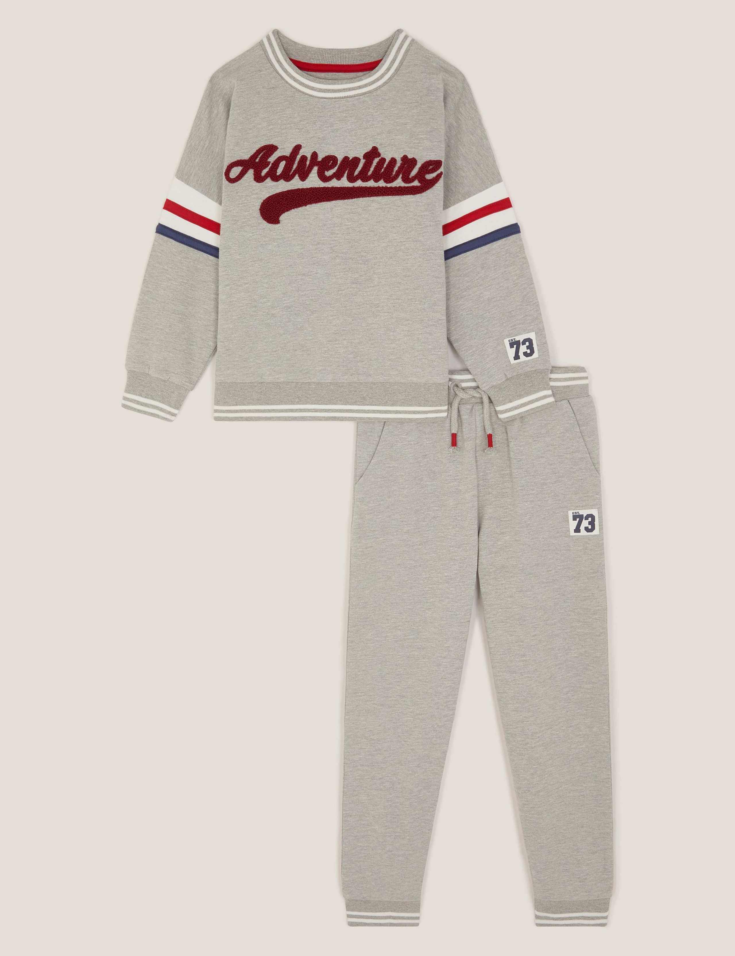 Cotton Rich Adventure Top and Bottom Outfit (2-13 Yrs)
