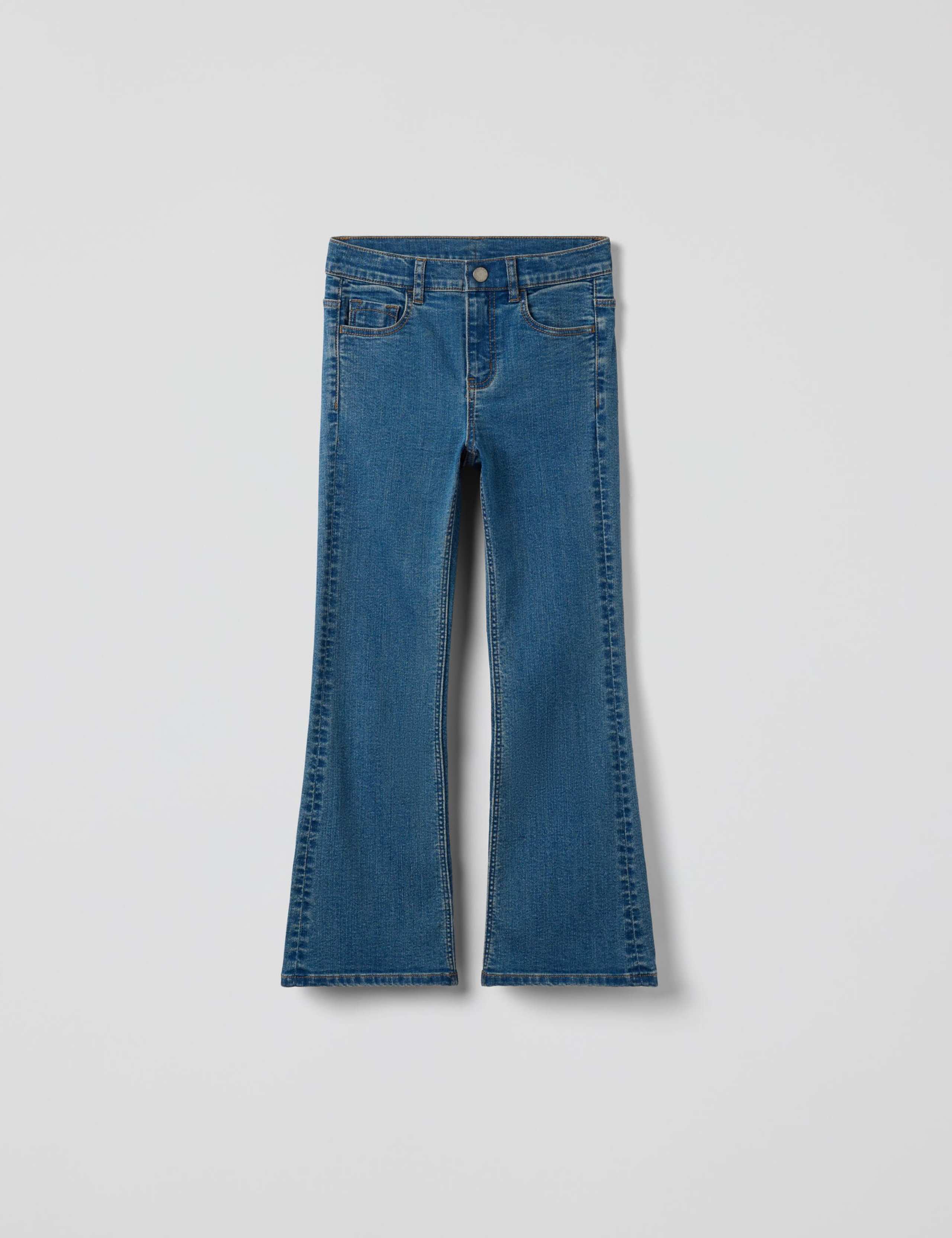 Cotton Rich Denim Bootleg Jeans (18 Mths-10 Yrs)