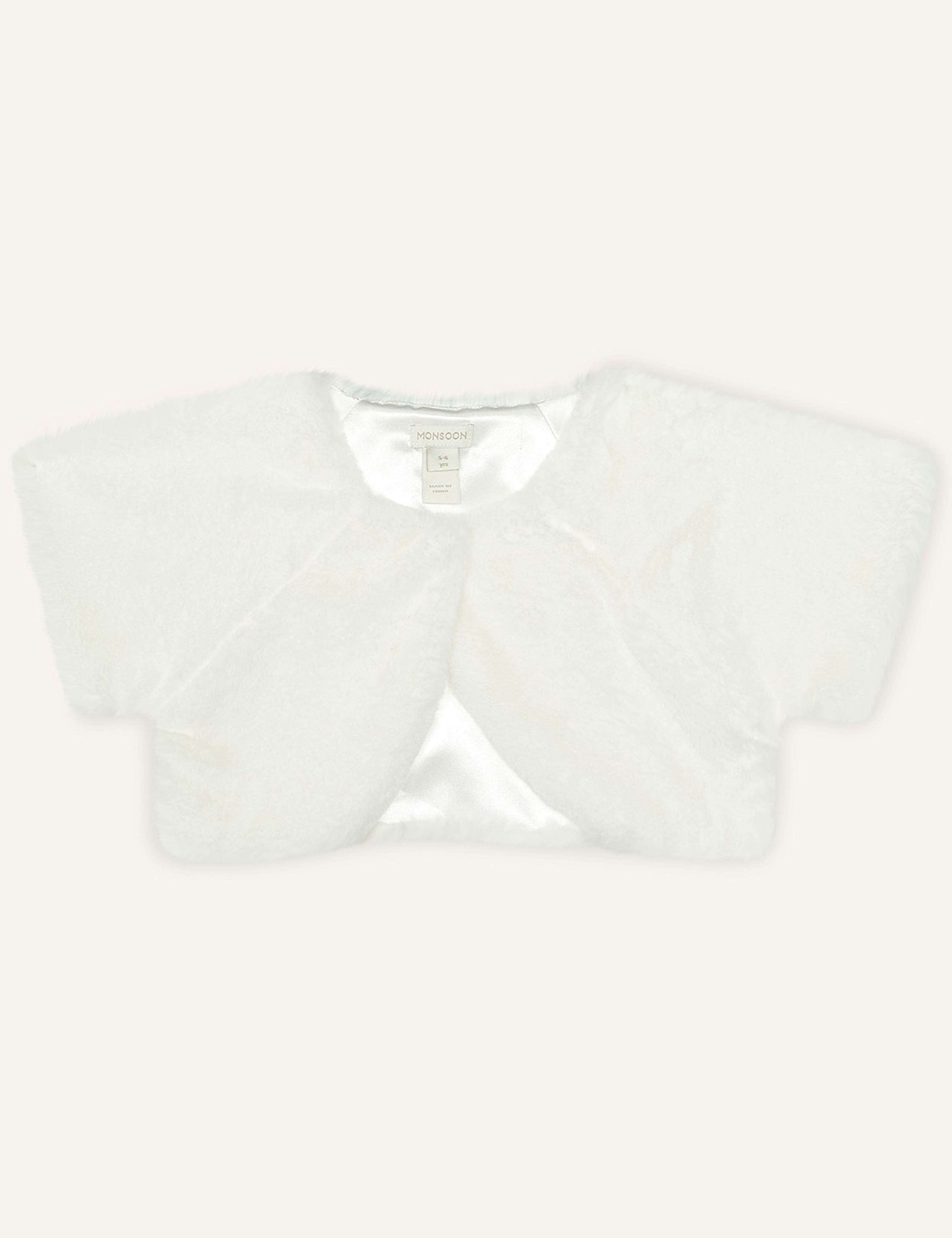 Faux Fur Cardigan (3-15 Yrs)