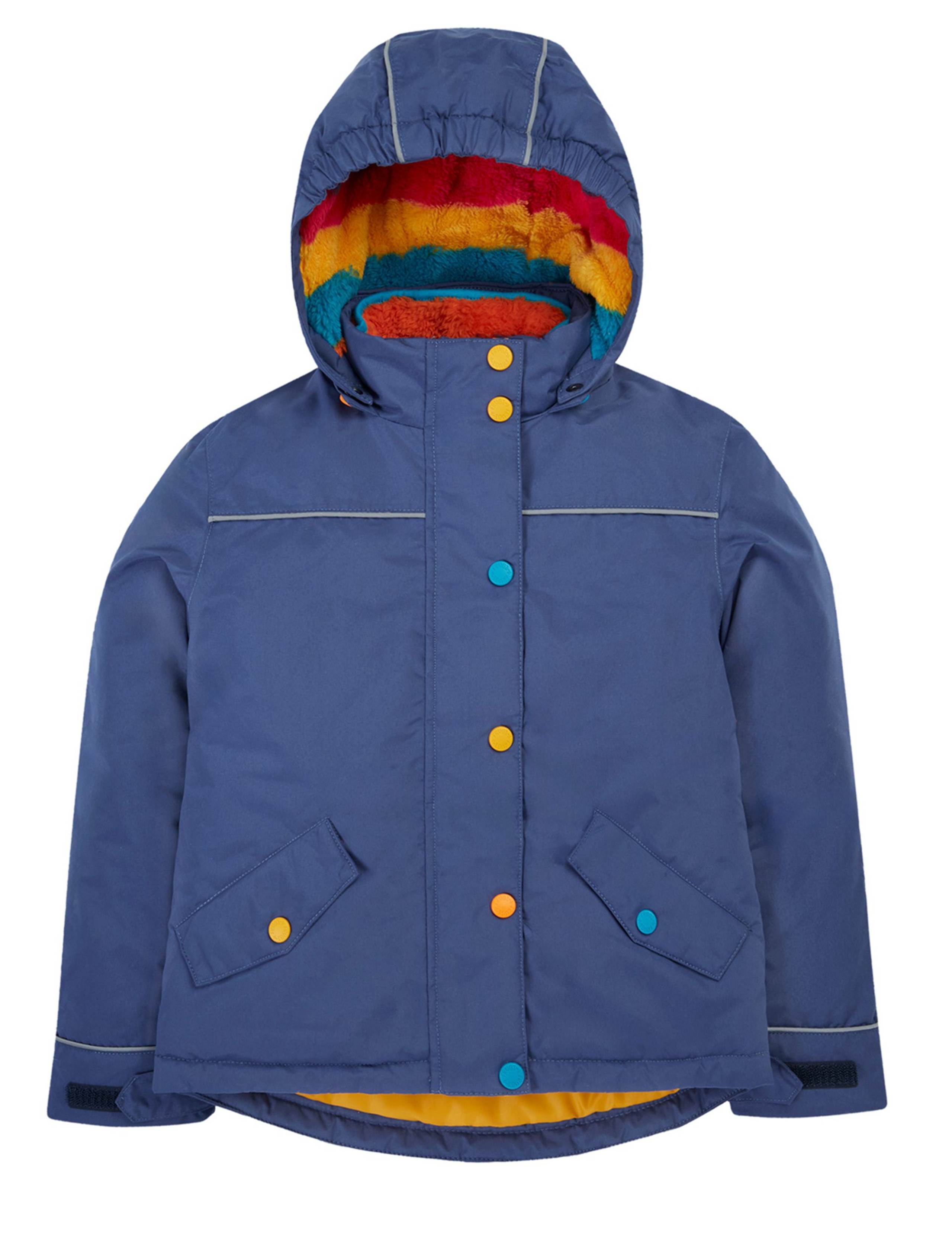 3-in-1 Hooded Fleece Lined Raincoat (1-10 Yrs)