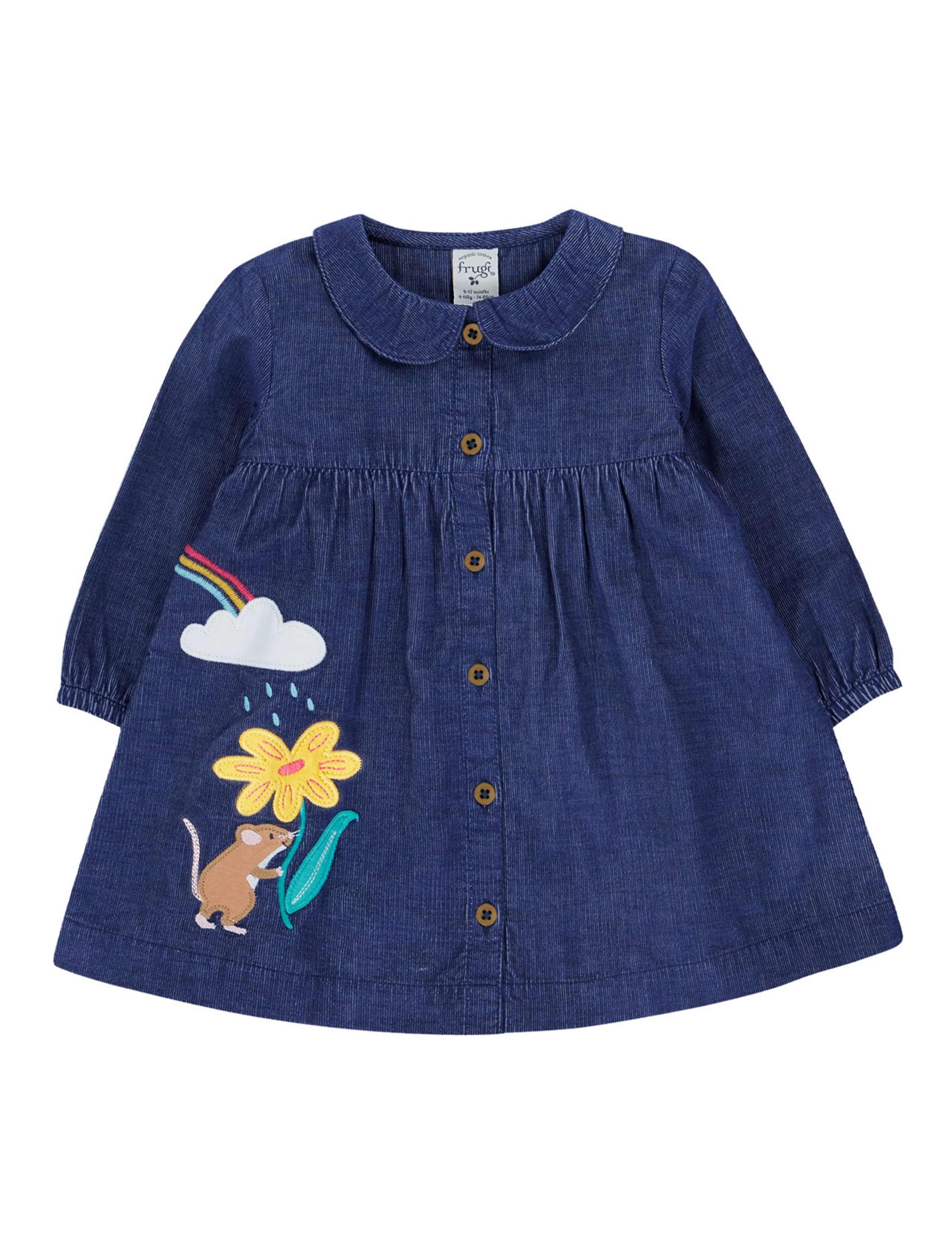 Cord Mouse Dress (0-5 Yrs)