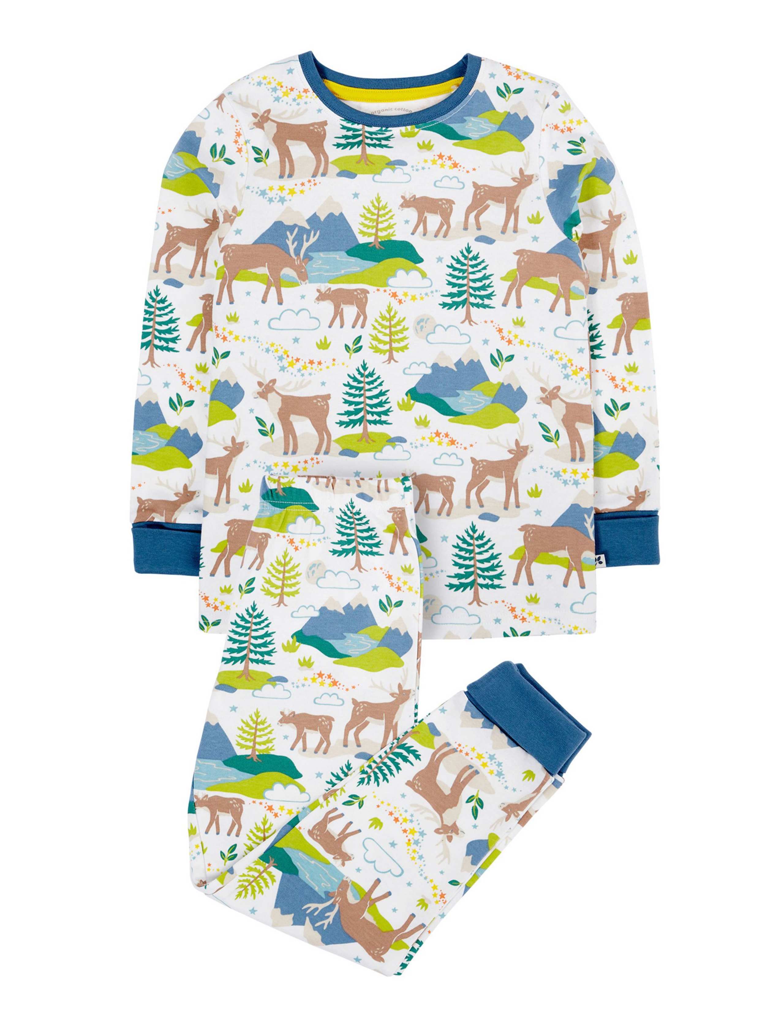 Pure Cotton Printed Pyjamas (18 Mths-12 Yrs)
