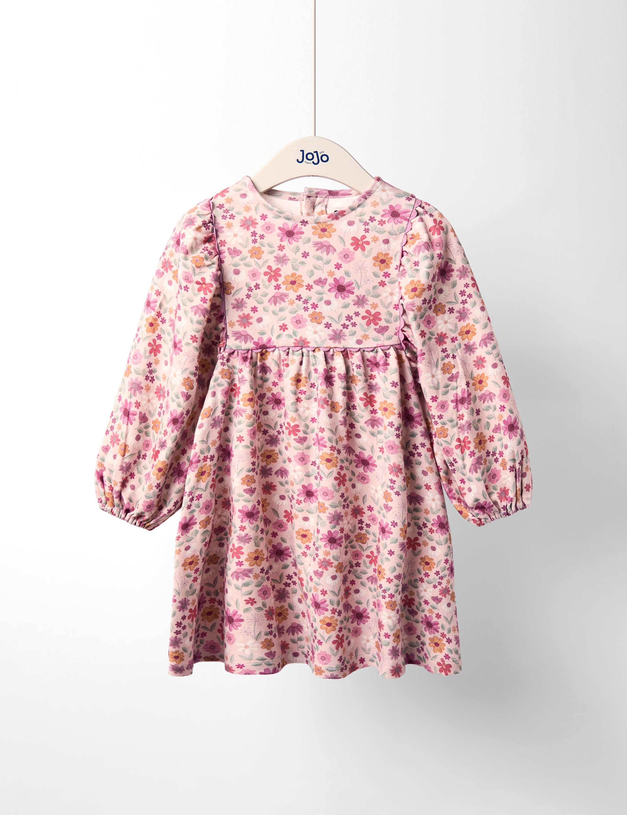 Pure Cotton Floral Dress (6 Mths - 9 Yrs)