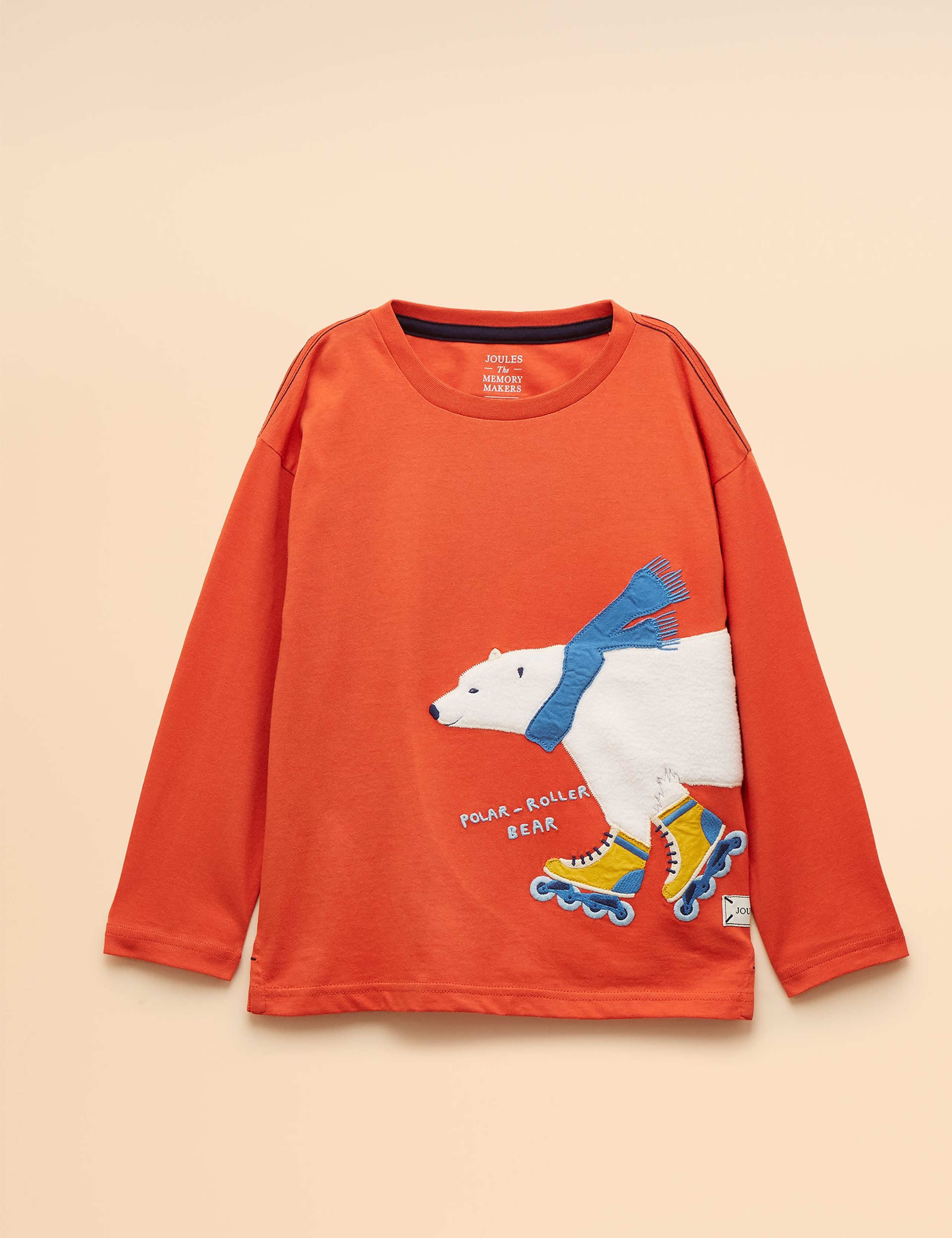 Pure Cotton Polar Roller Bear Graphic Top (1-10 Yrs)