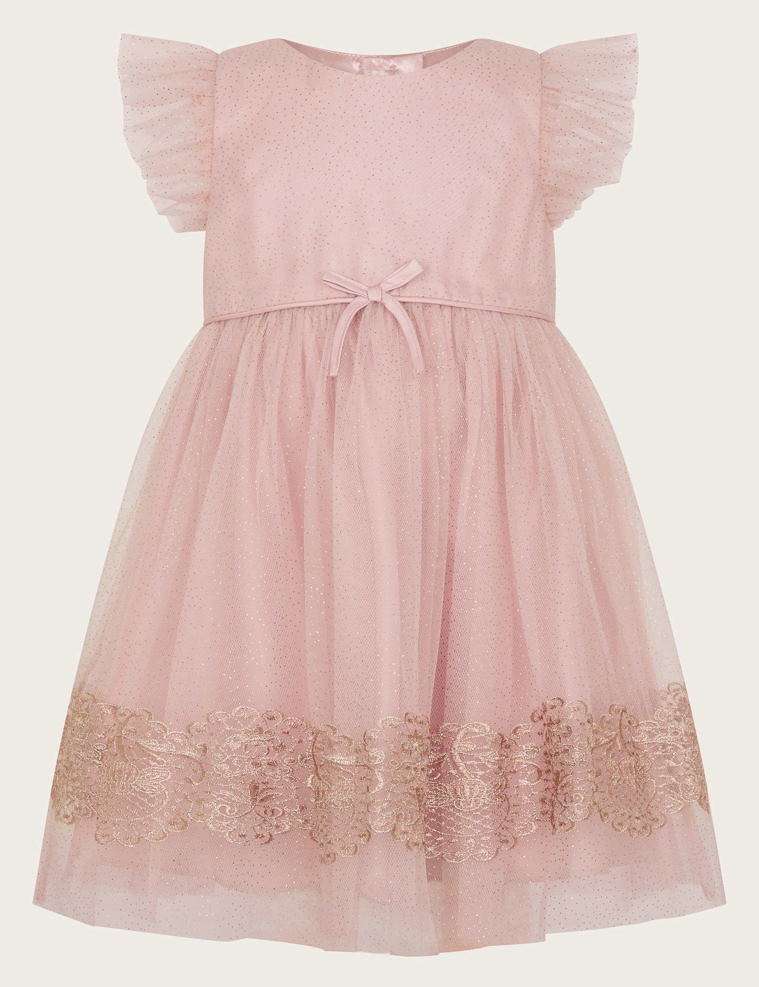 Sparkle Lace Frill Dress (0-3 Yrs)