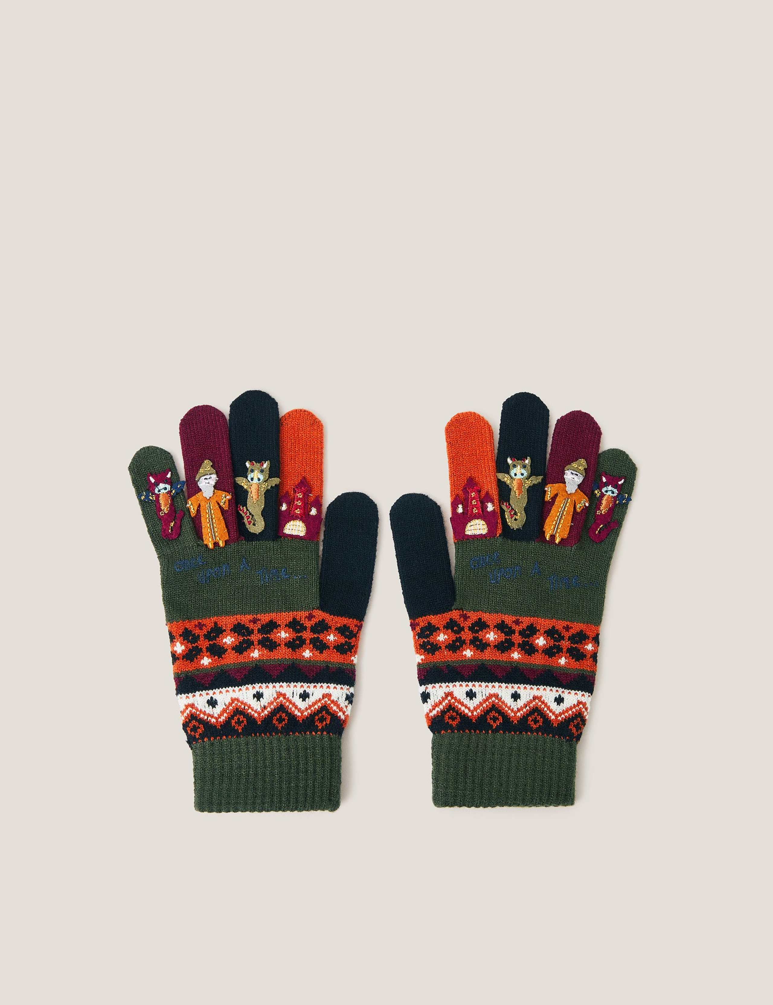 Kids' Dragon Novelty Gloves (3-10 Yrs)