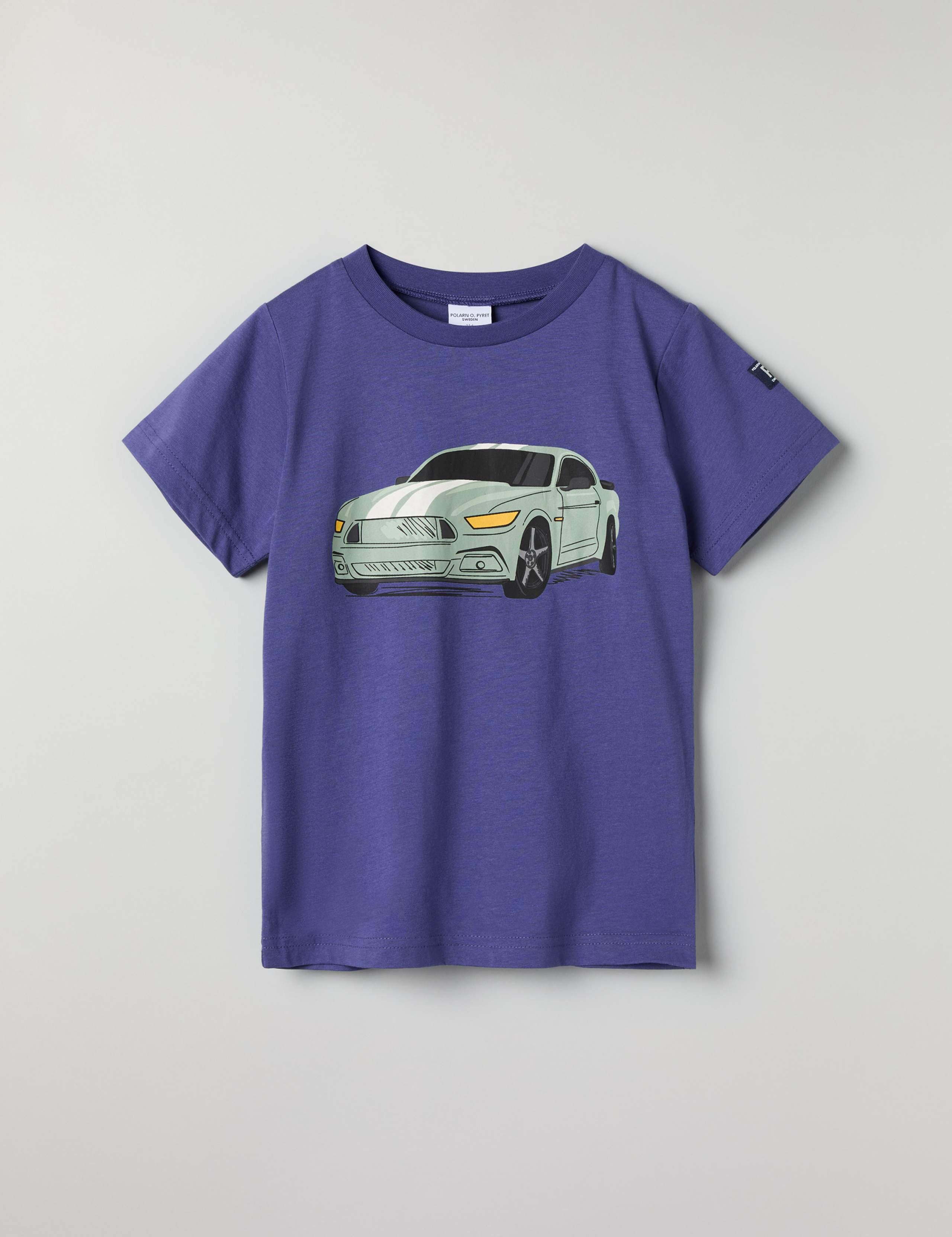Pure Cotton Car Graphic T-Shirt (1-10 Yrs)