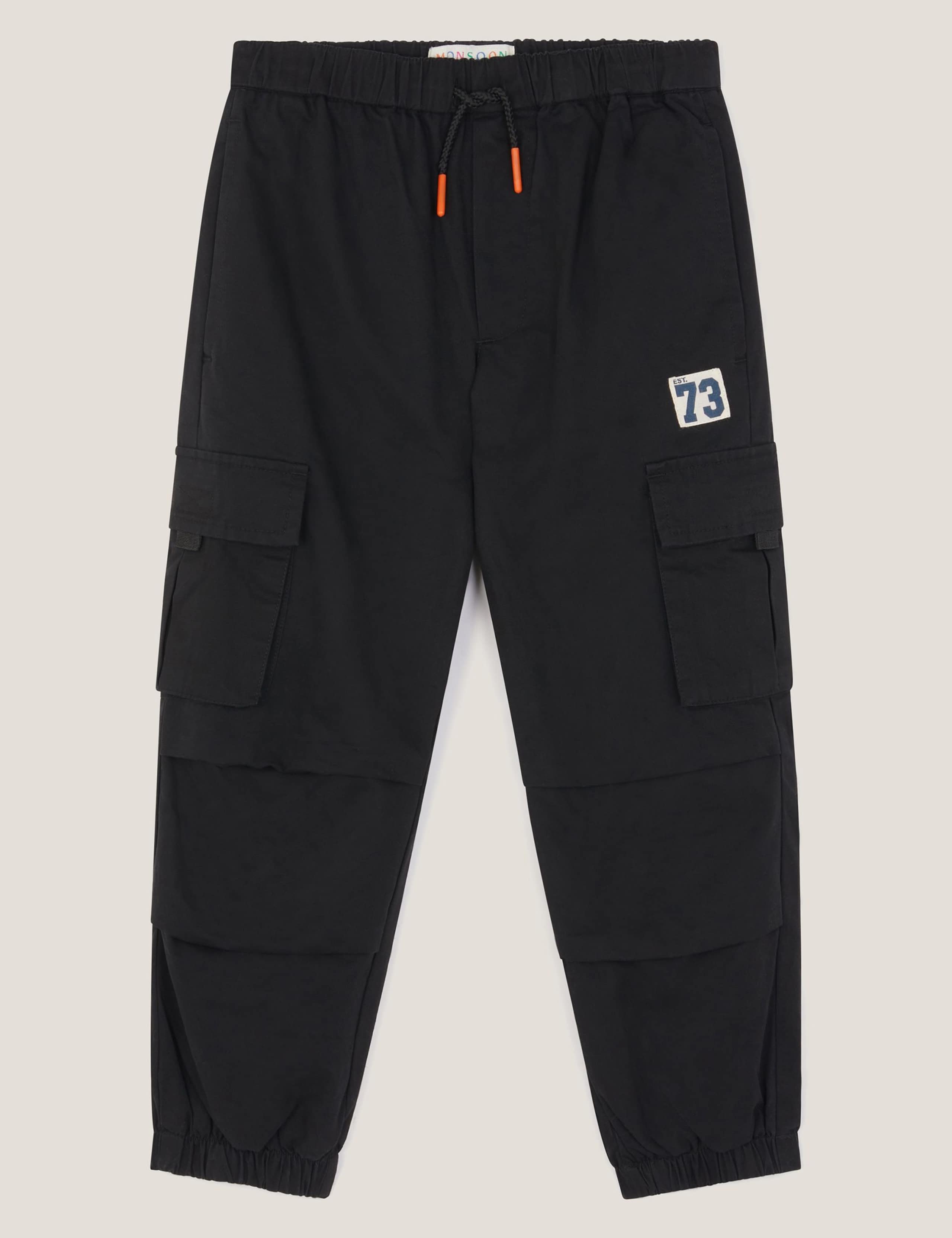 Pure Cotton Cargo Trousers (2-13 Yrs)