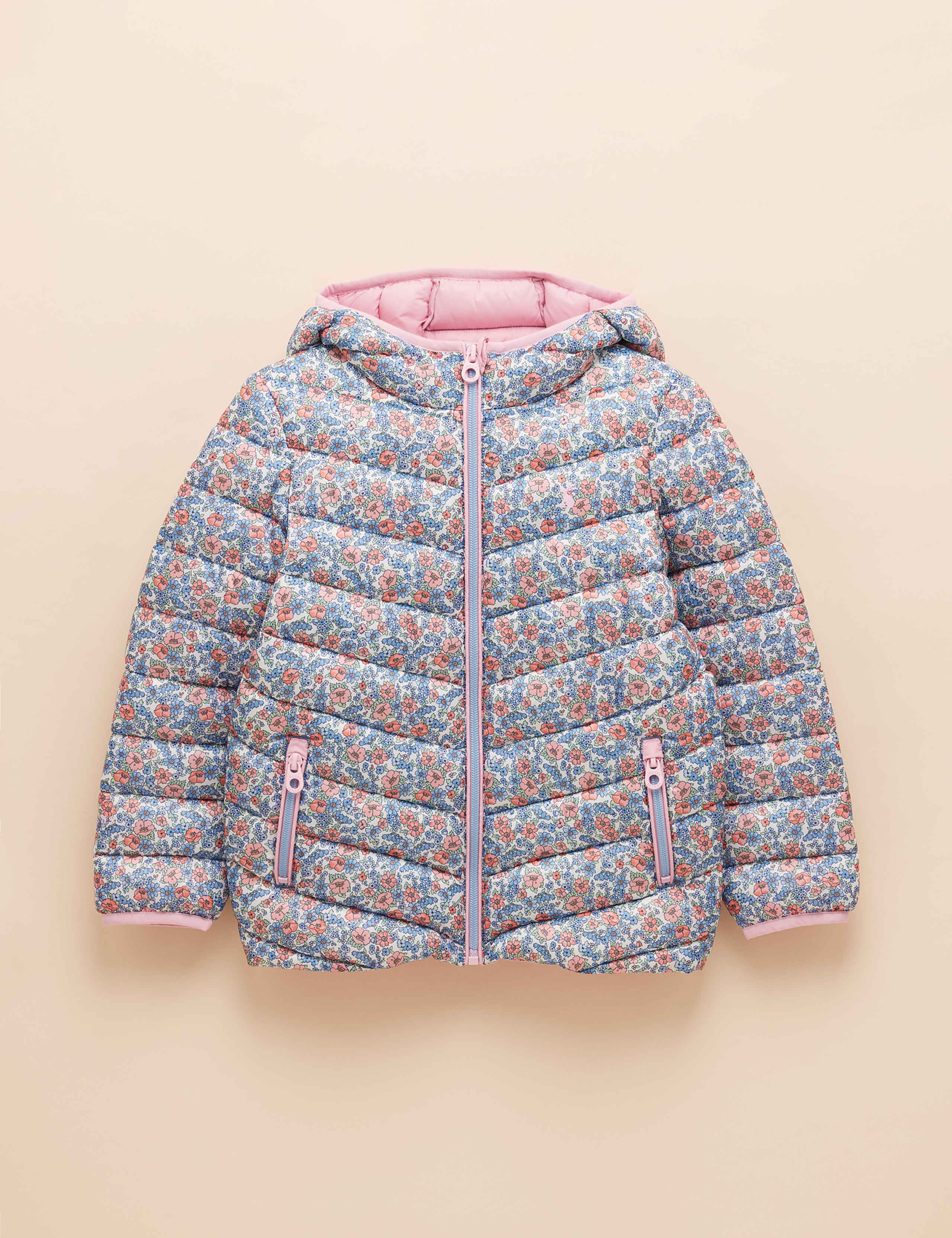 Ditsy Floral Showerproof Padded Coat (2-11 Yrs)