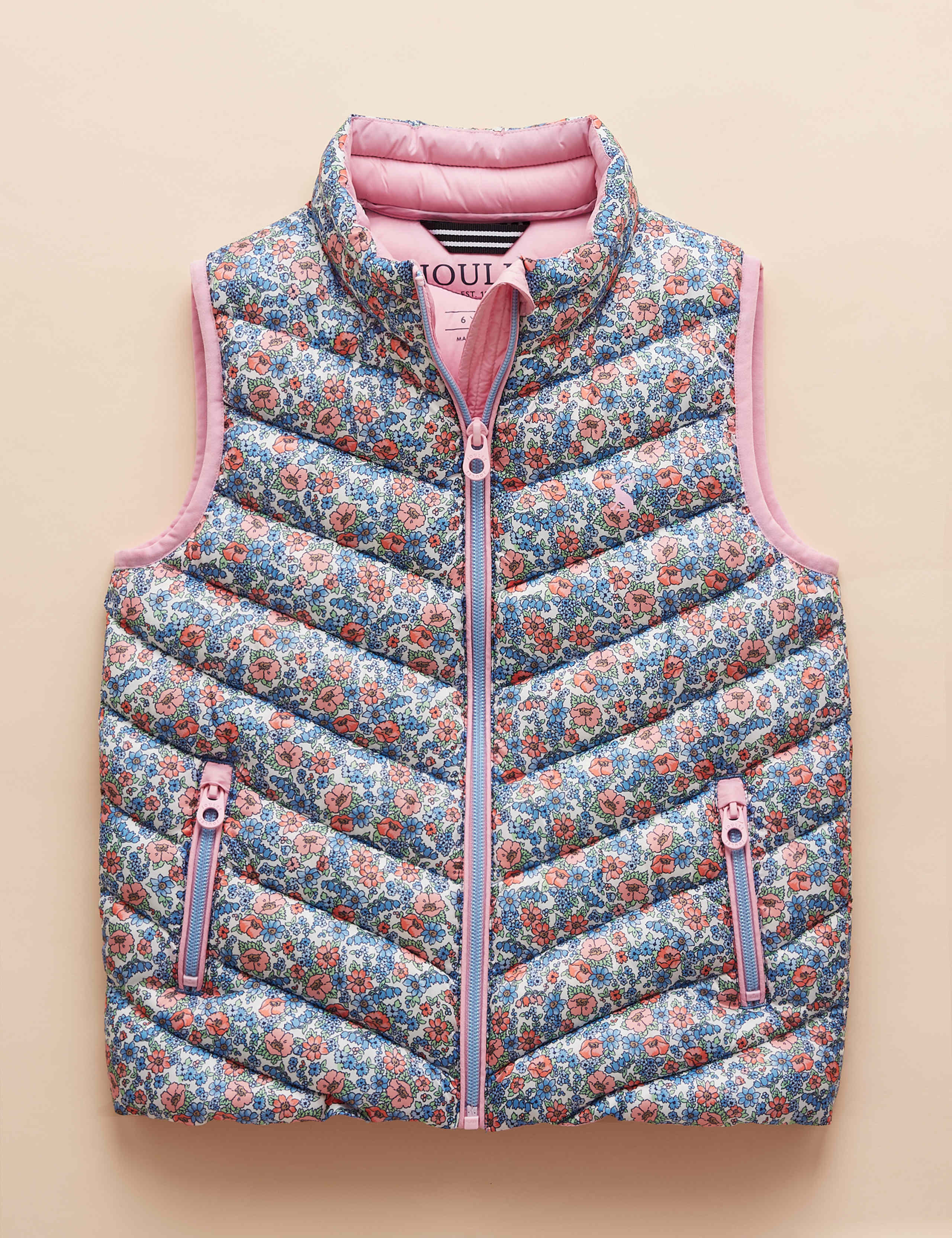 Floral Padded Gilet (2-11 Yrs)
