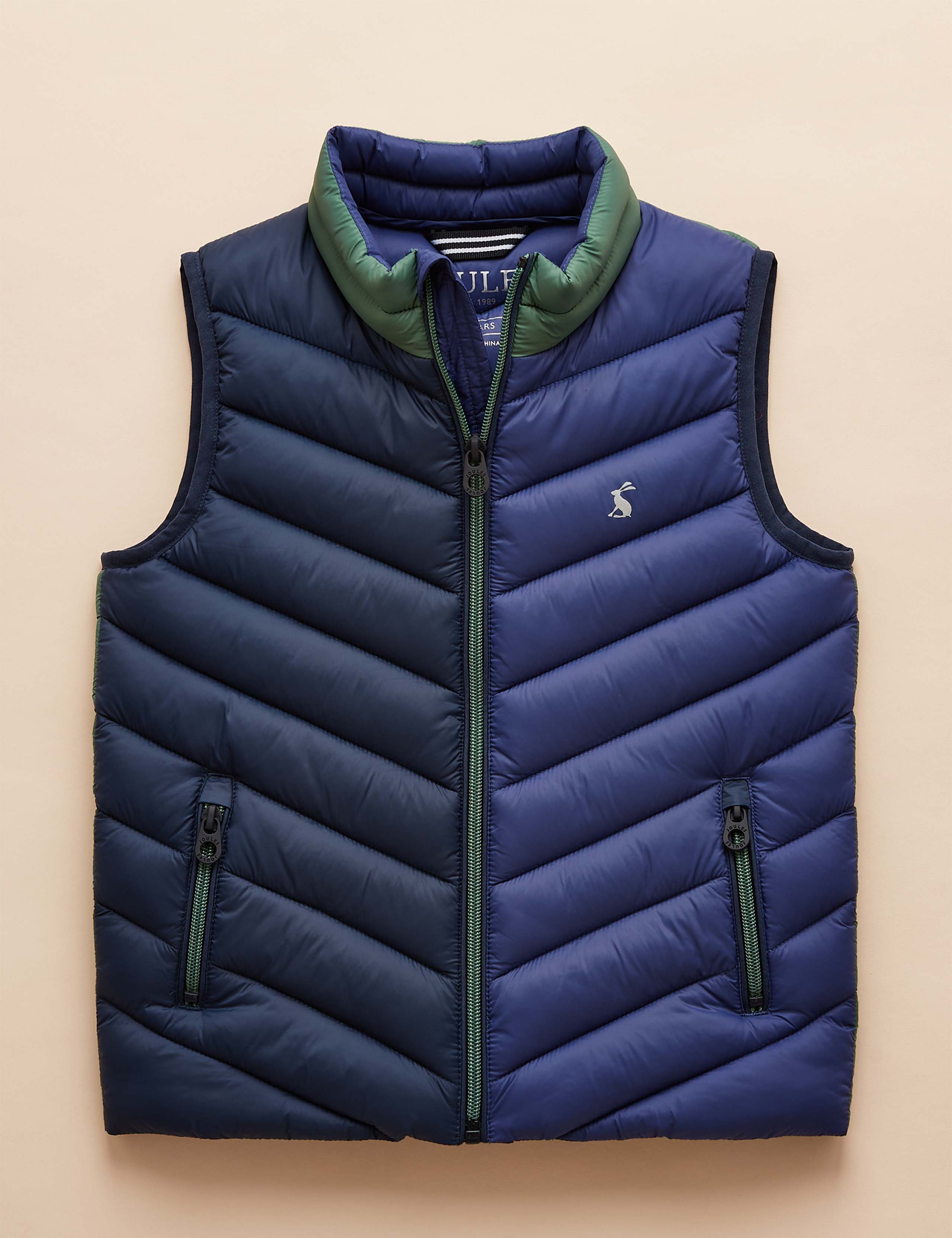 Colour Block Padded Gilet (2-11 Yrs)
