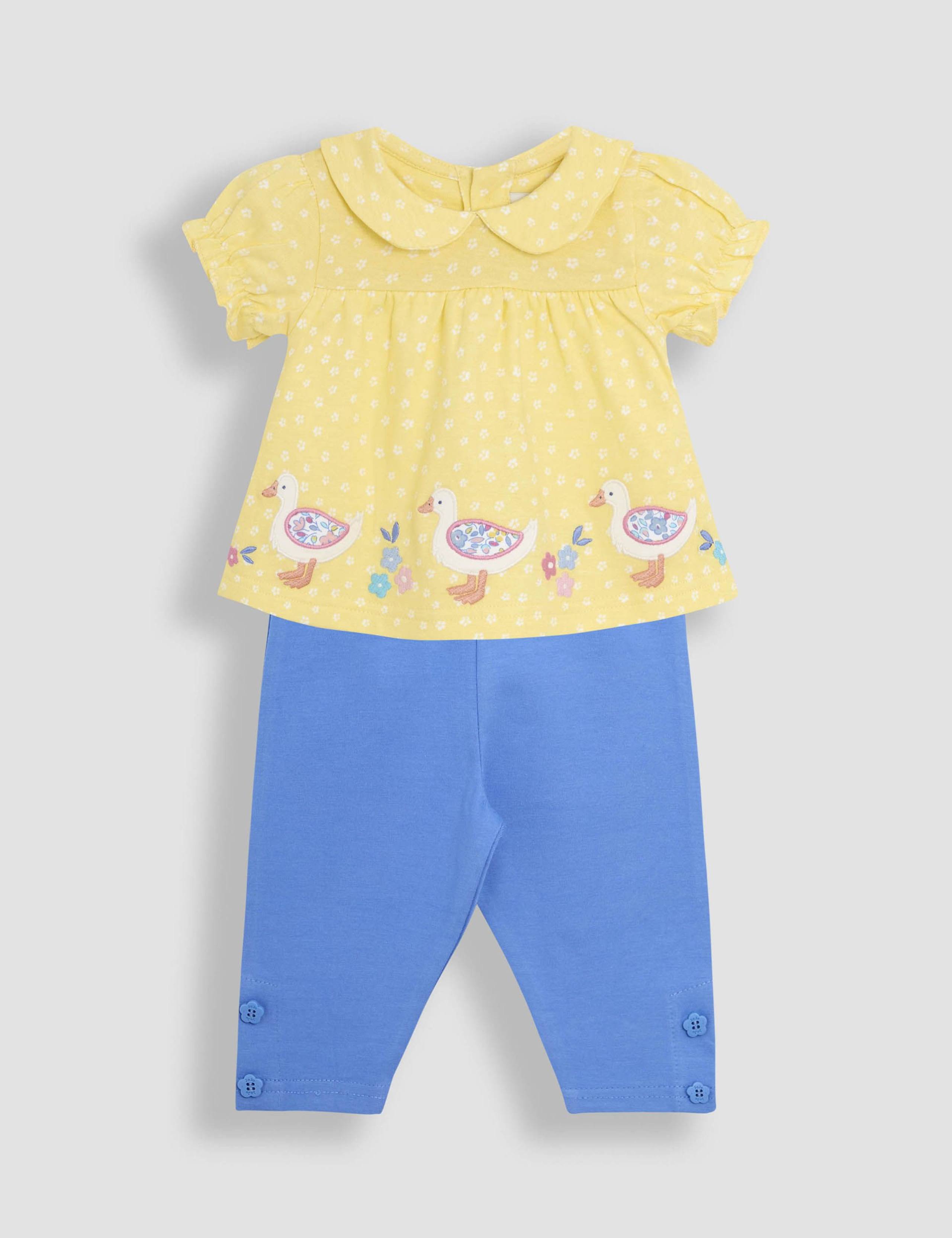 2pc Cotton Rich Duck Outfit (3-24 Mths)