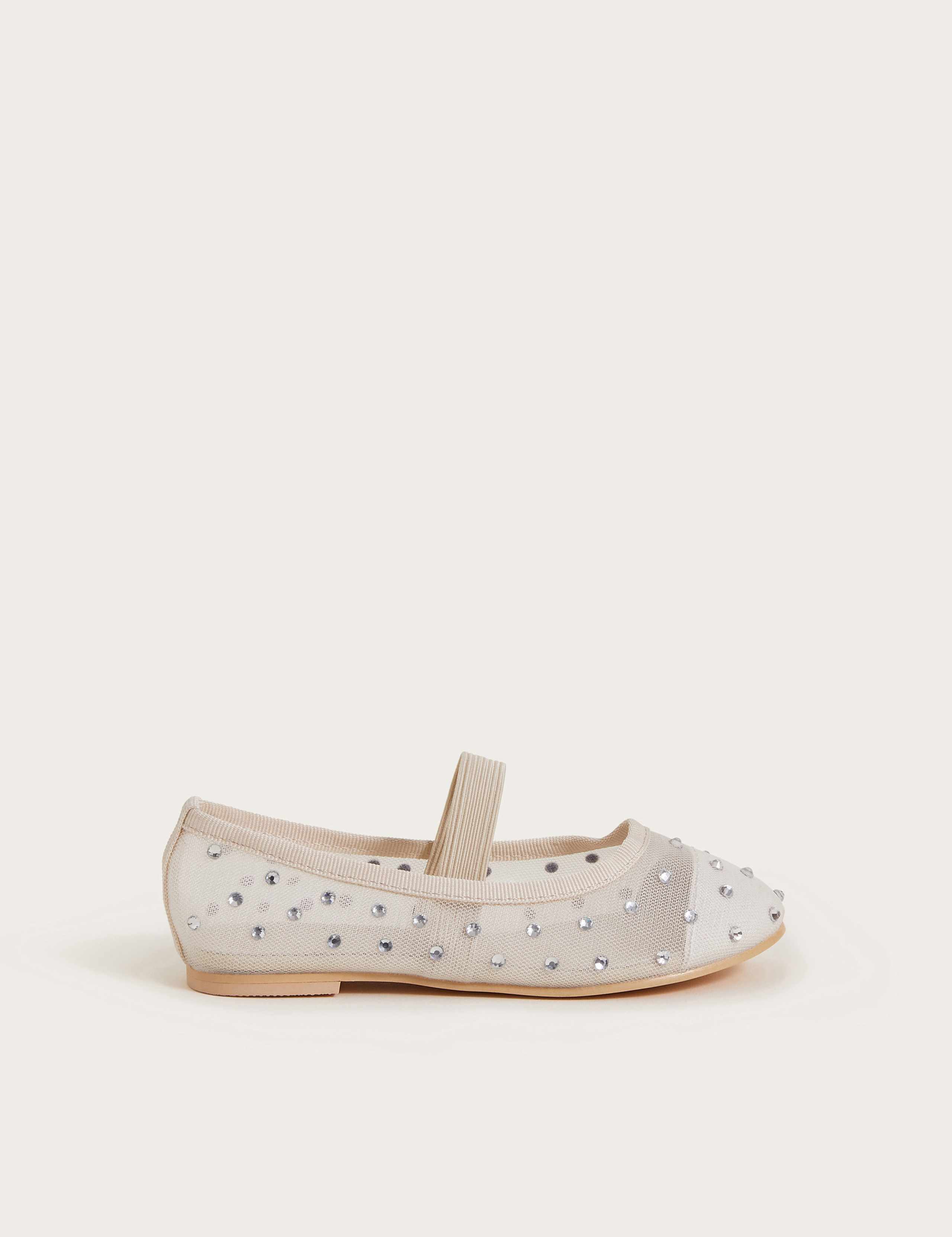 Kids' Diamante Pumps (7 Small - 4 Large)
