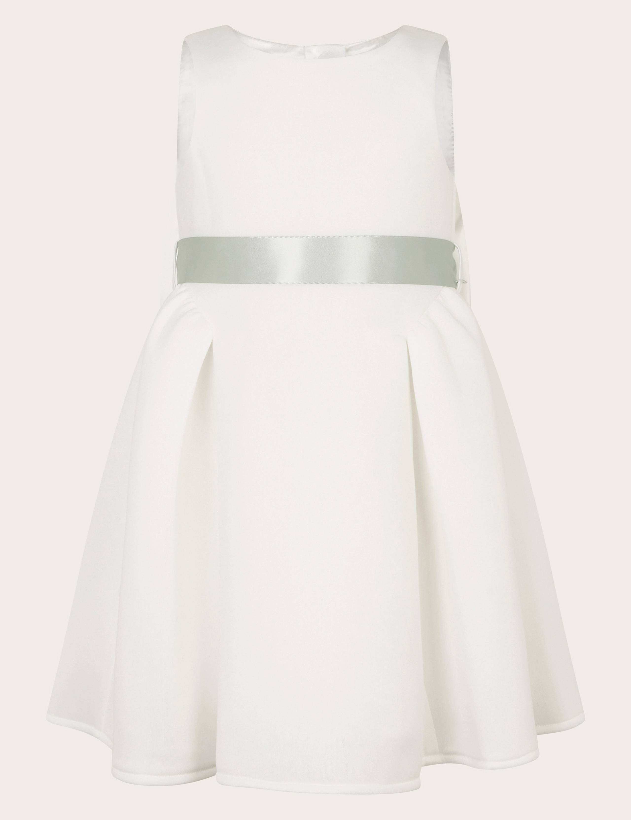 Bow Bridesmaid Dress (0-24 Mths)