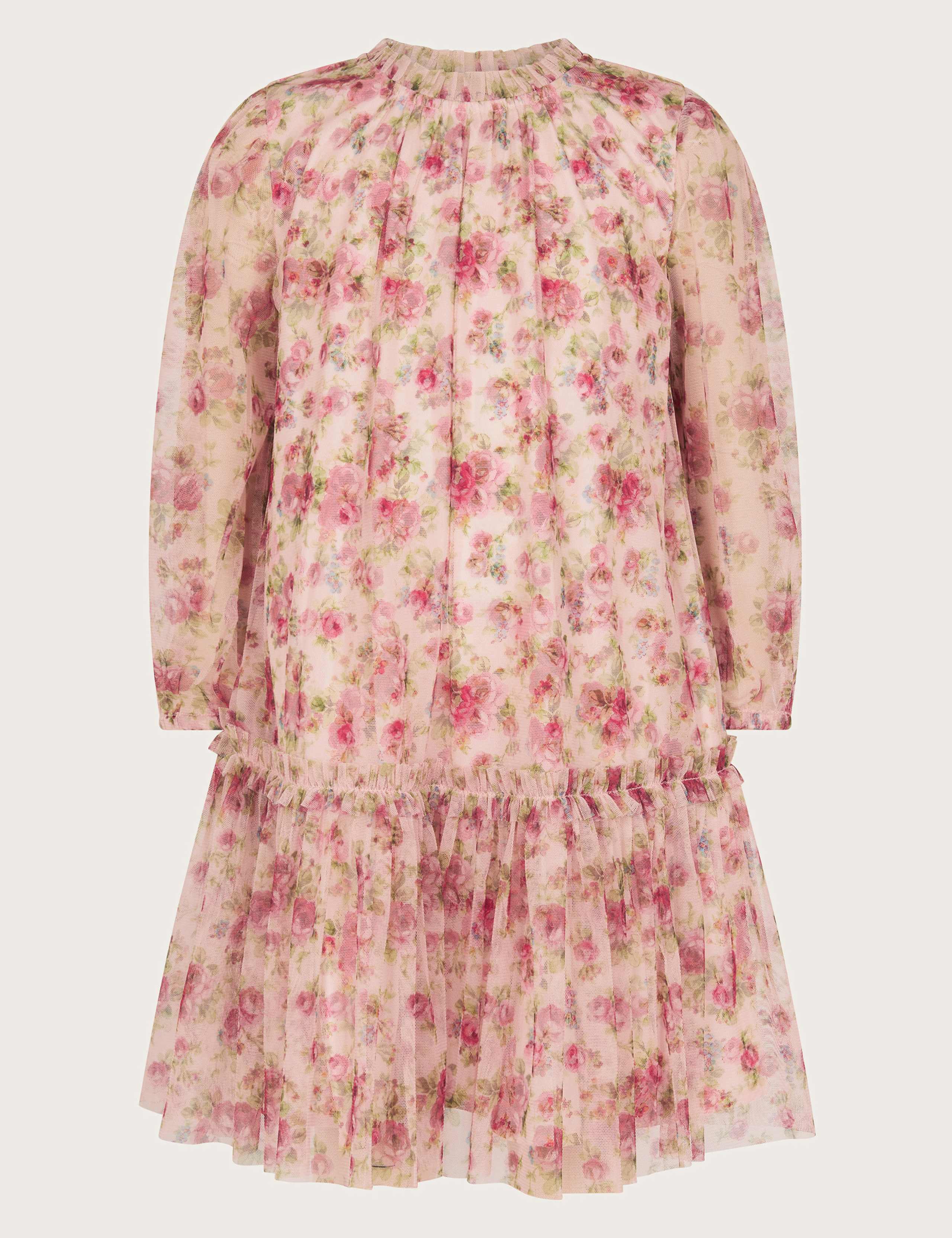 Floral Tulle Frill Dress (3-13 Yrs)