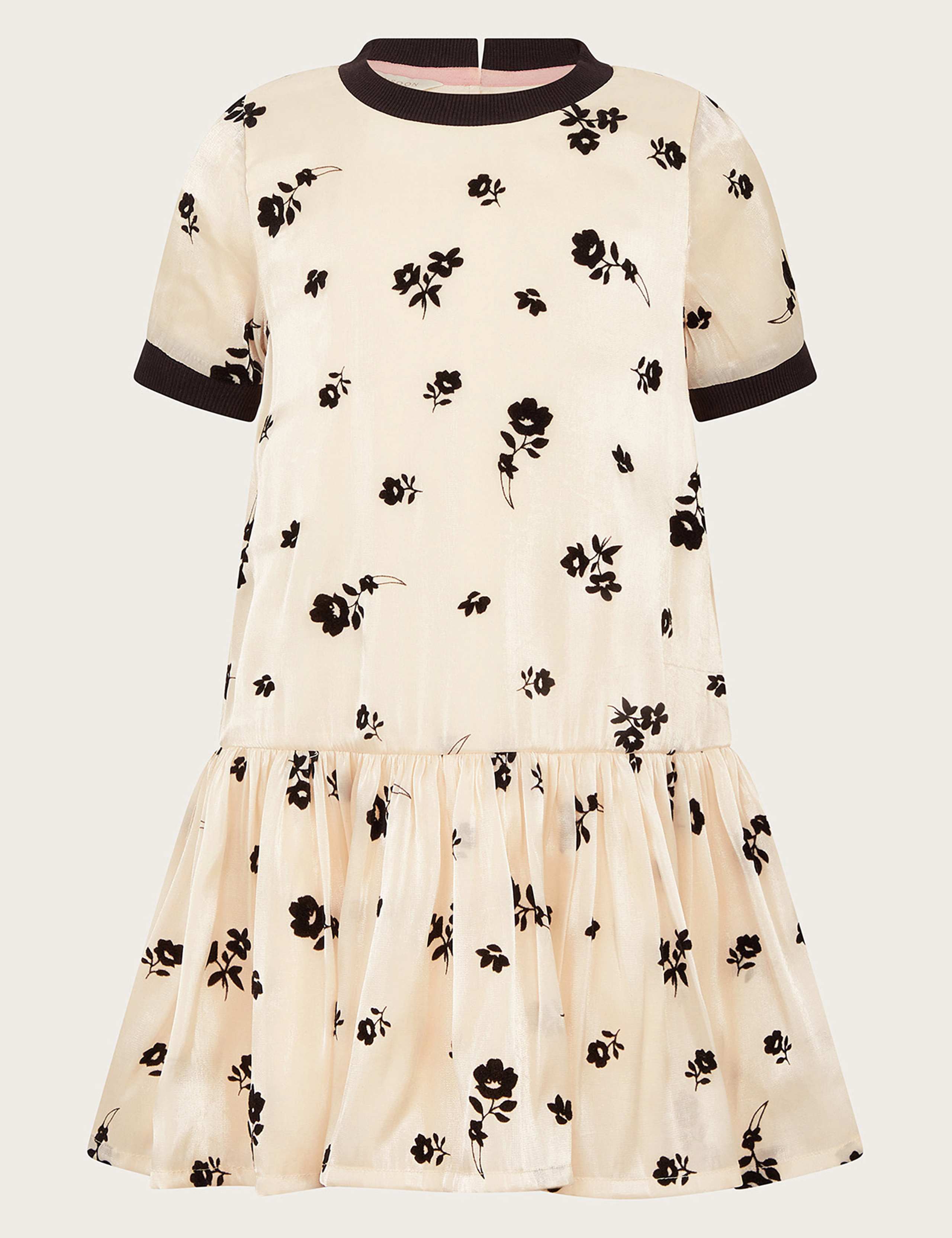 Floral Organza Dress (3-13 Yrs)