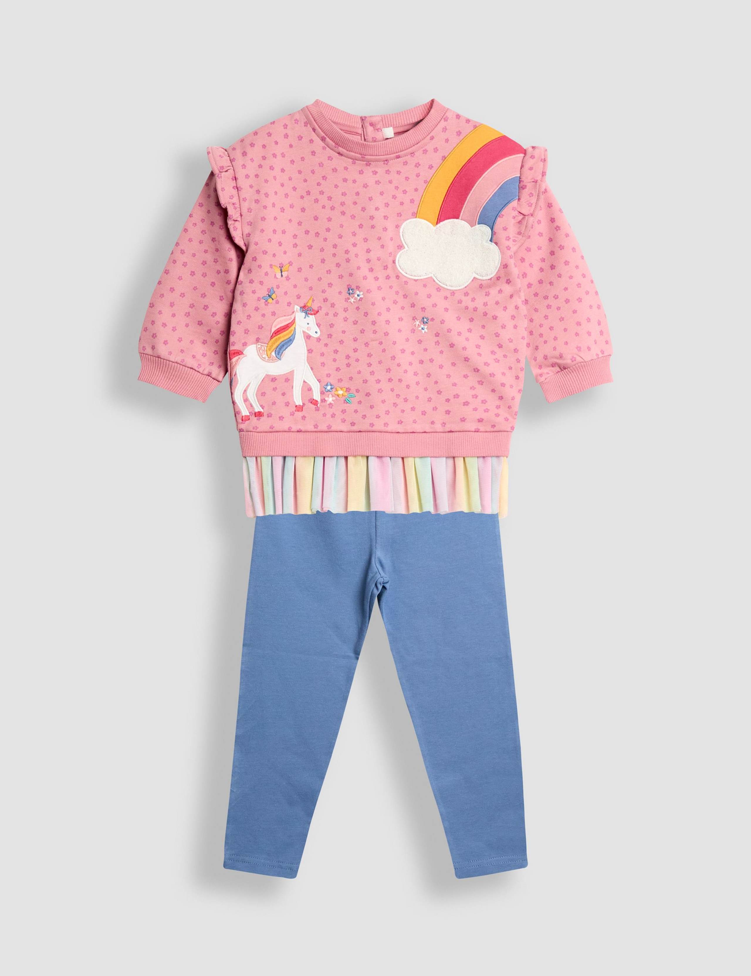 2pc Unicorn Top & Bottom Outfit (6 Mths-7 Yrs)