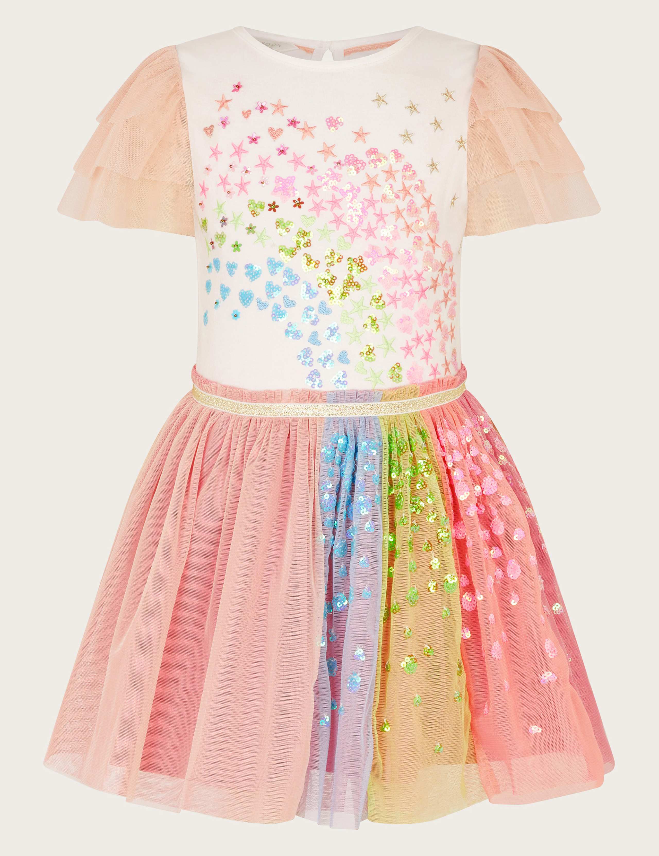Tulle Sequin Dress (3-13 Yrs)
