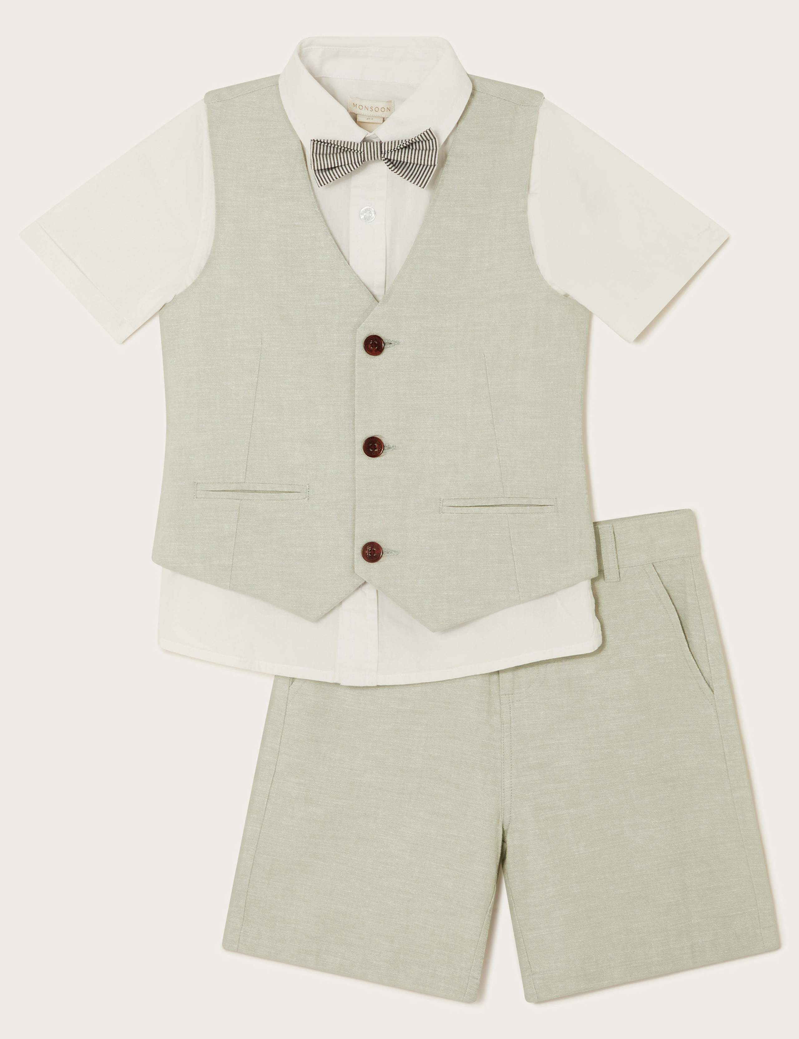 4pc Cotton Rich Top & Bottom Suit Outfit (6 Mths-12 Yrs)