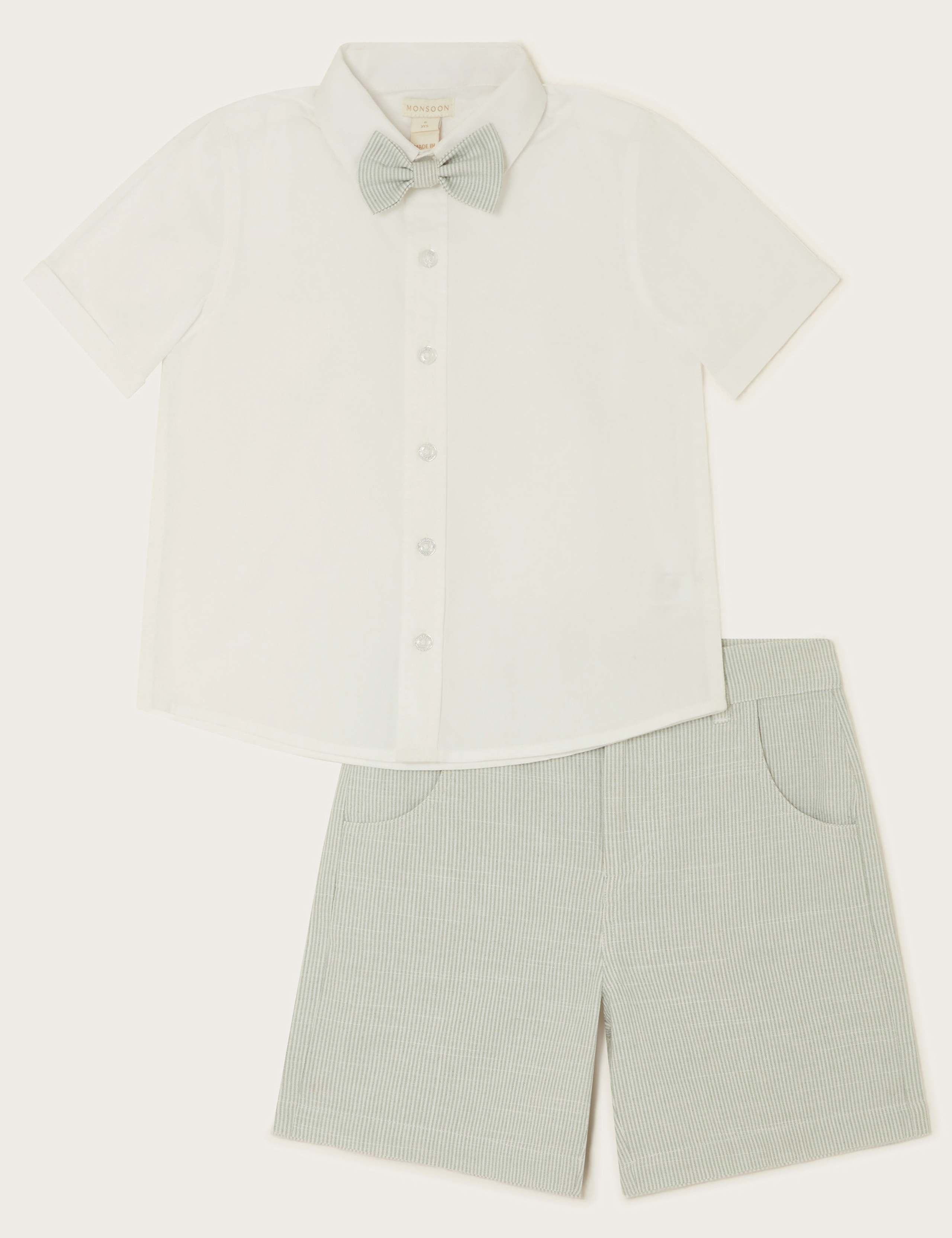 3pc Pure Cotton Top & Bottom Smart Outfit (6 Mths-12 Yrs)