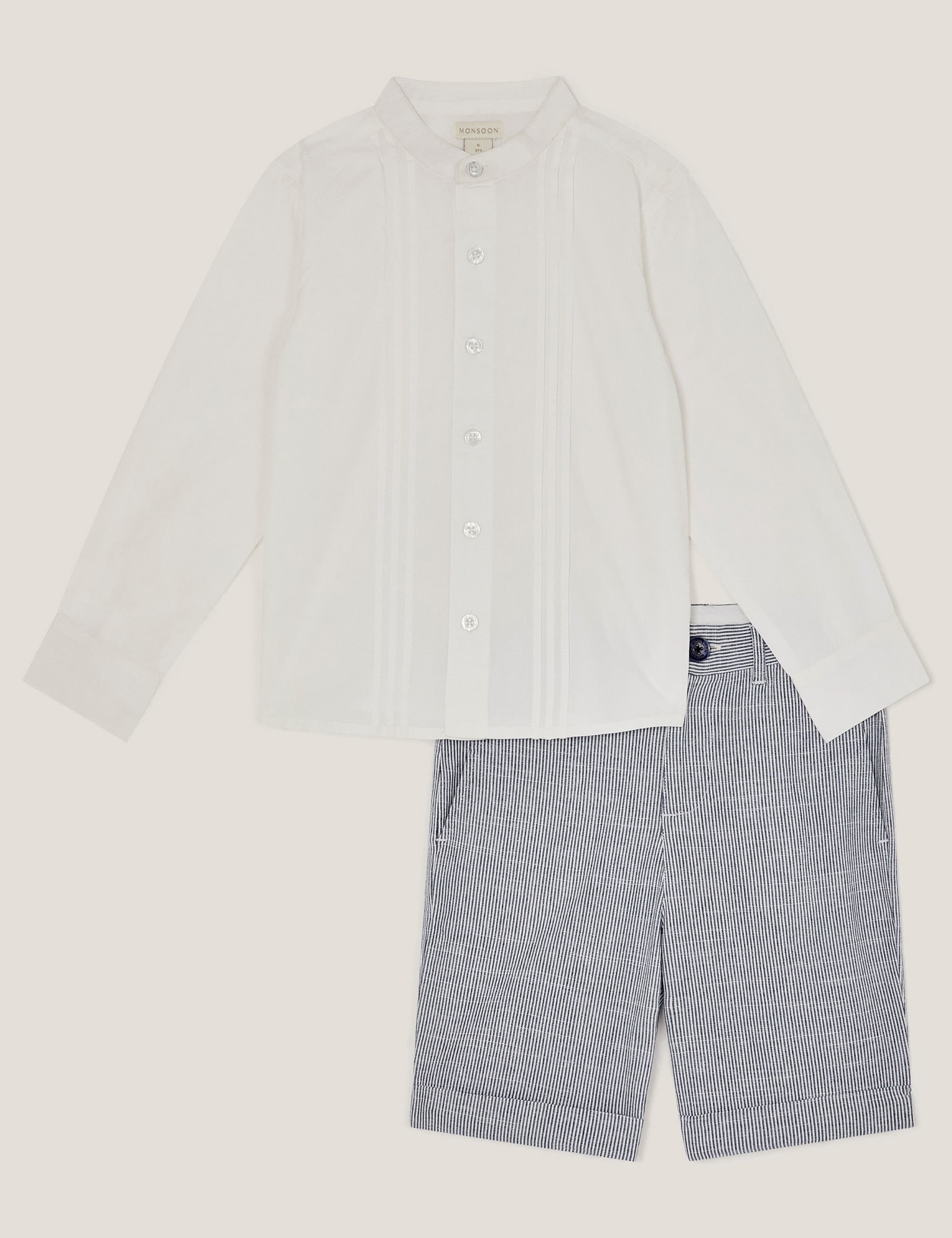 2pc Pure Cotton Striped Outfit (6 Mths-12 Yrs)