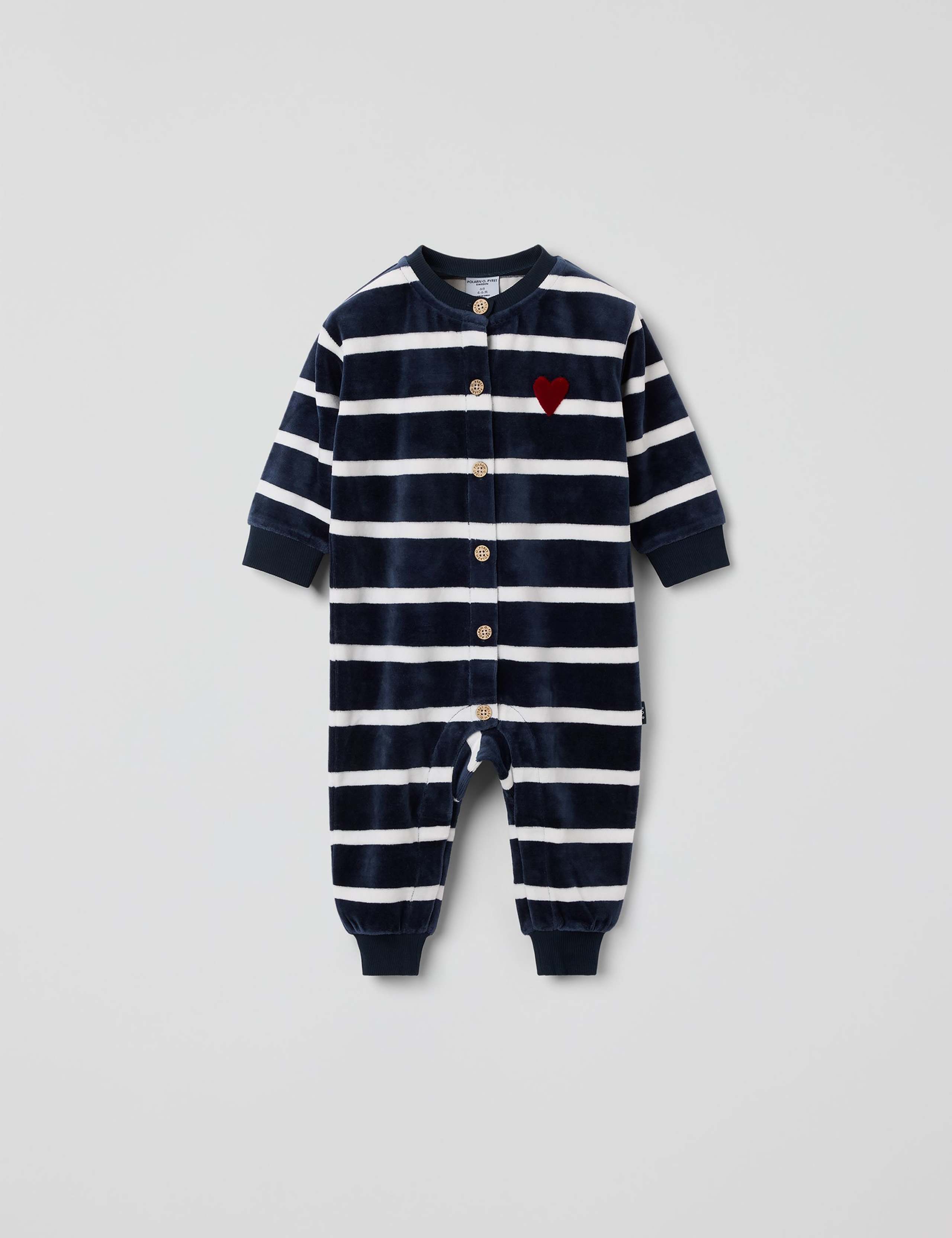 Cotton Rich Striped Romper (1-12 Mths)