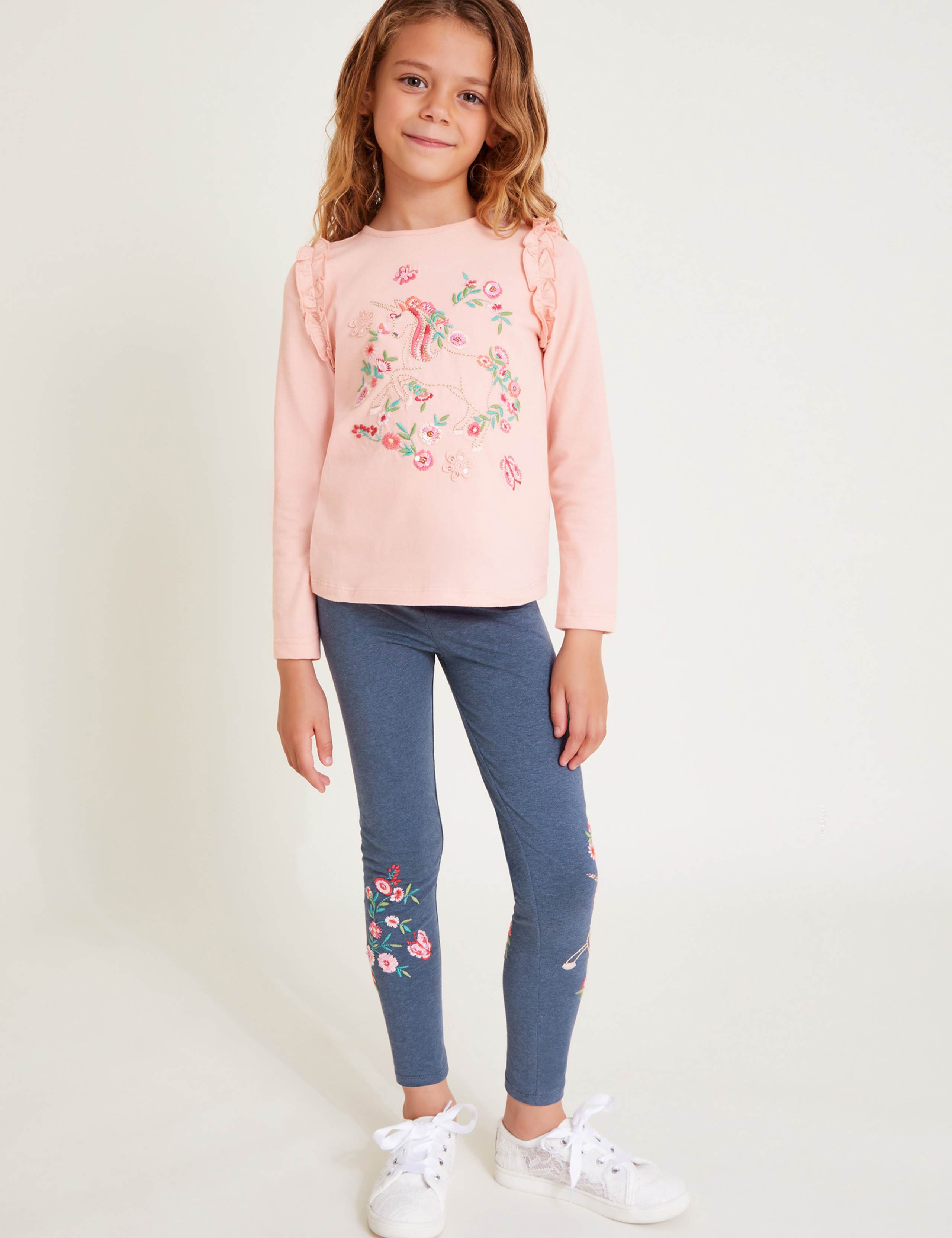 Pure Cotton Unicorn Top (3-13 Yrs)