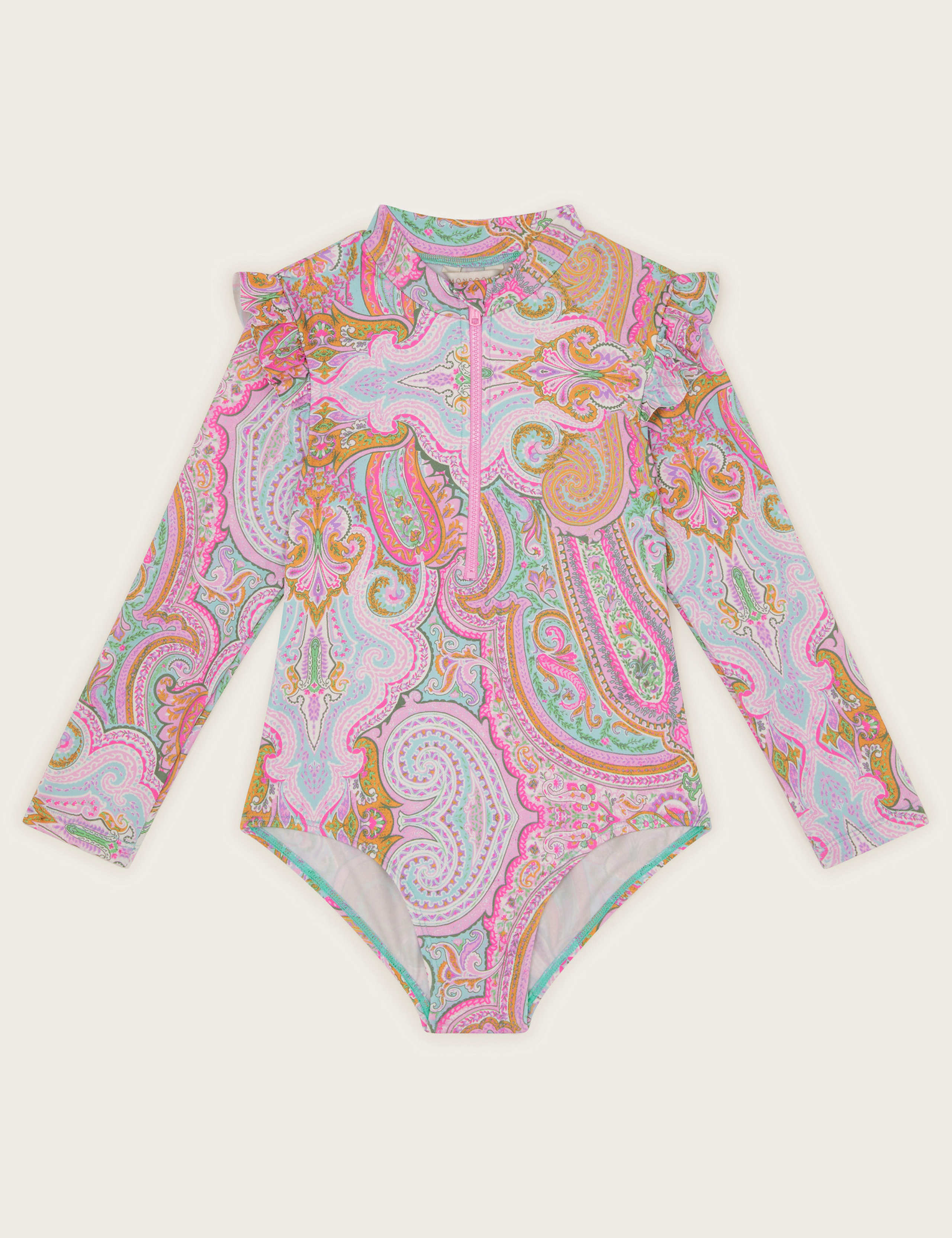 Paisley Long Sleeve Swimsuit (3-13 Yrs)