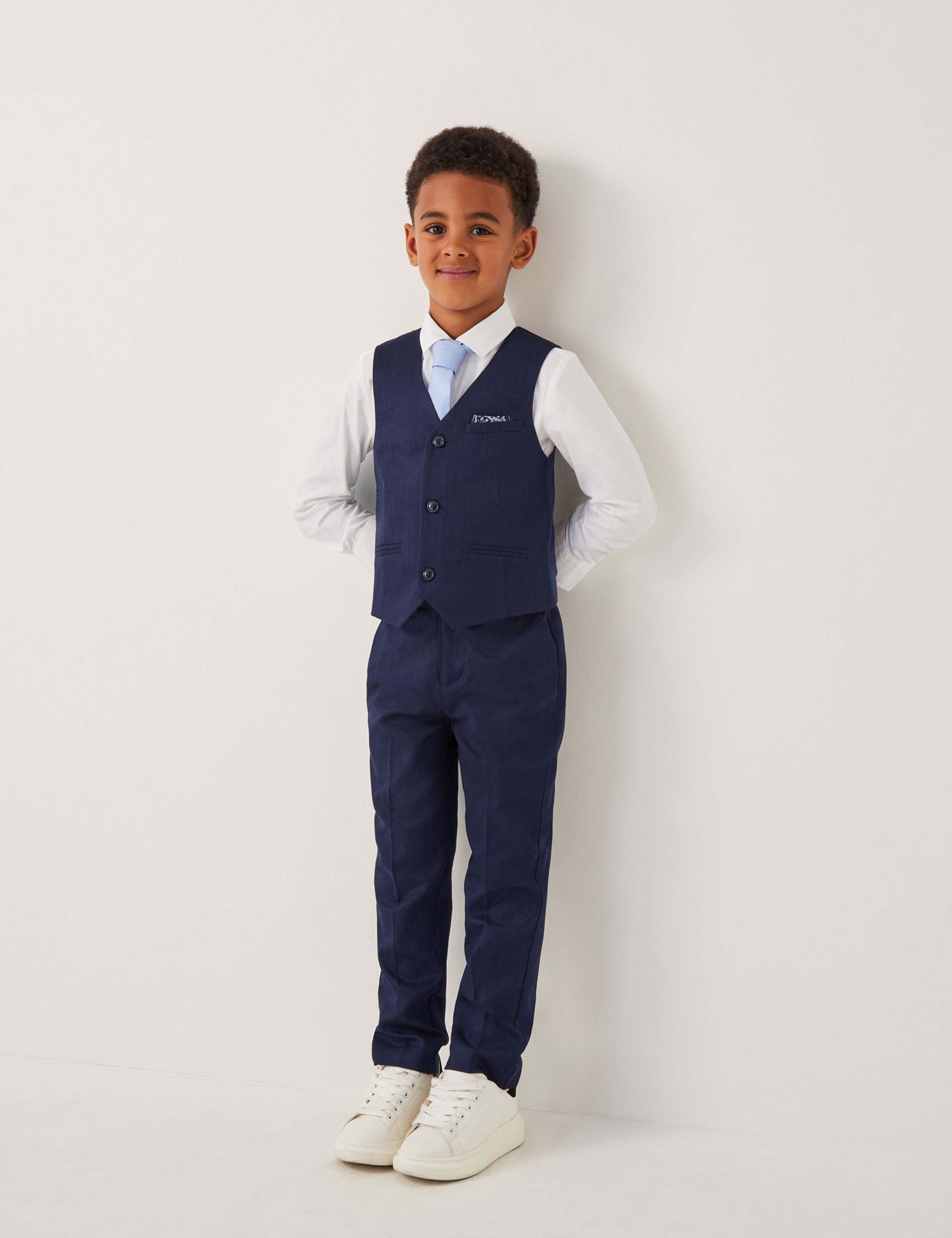 4pc Herringbone Suit (12 Mths - 8 Yrs)