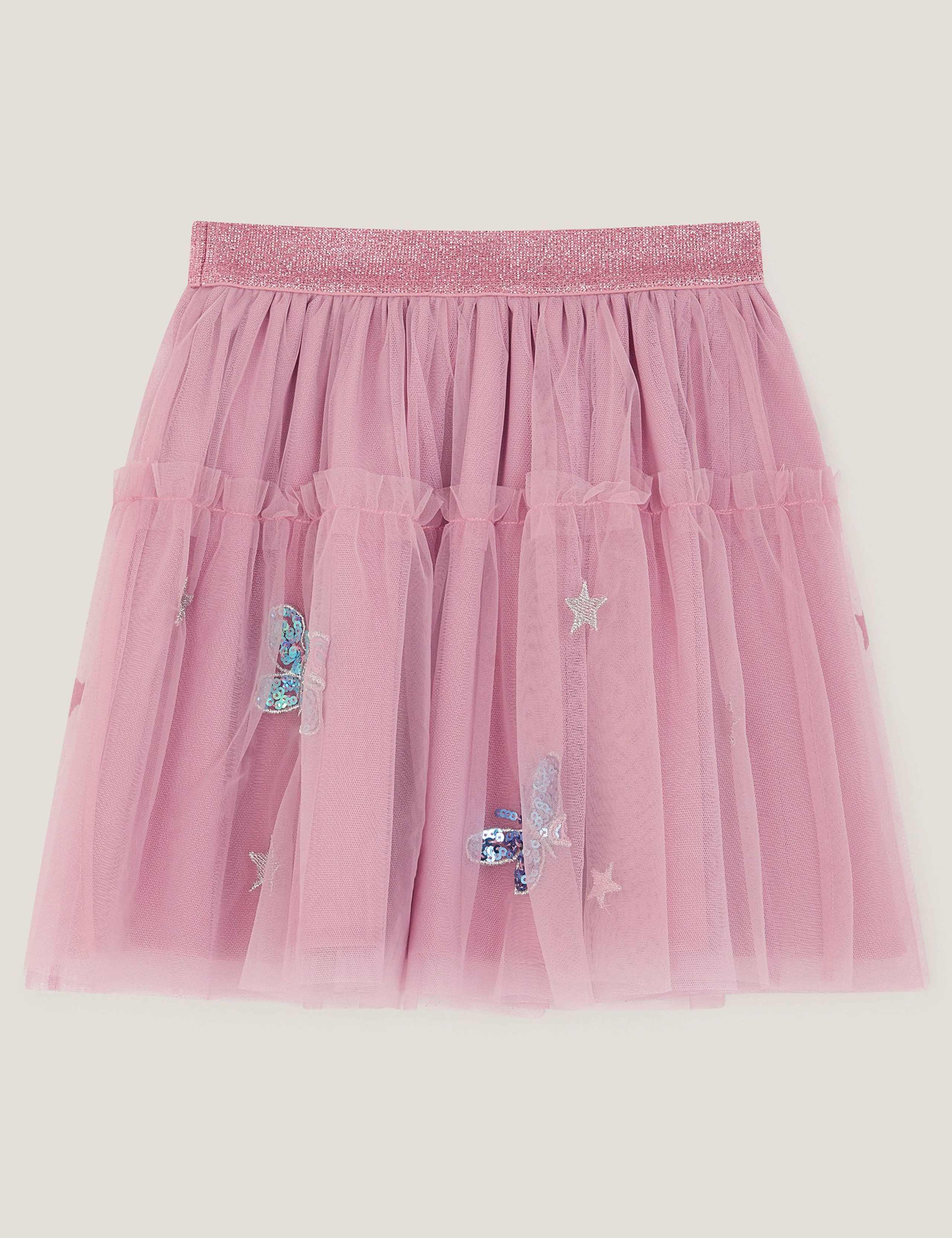 Mini Tulle Sequin Skirt (3-13 Yrs)