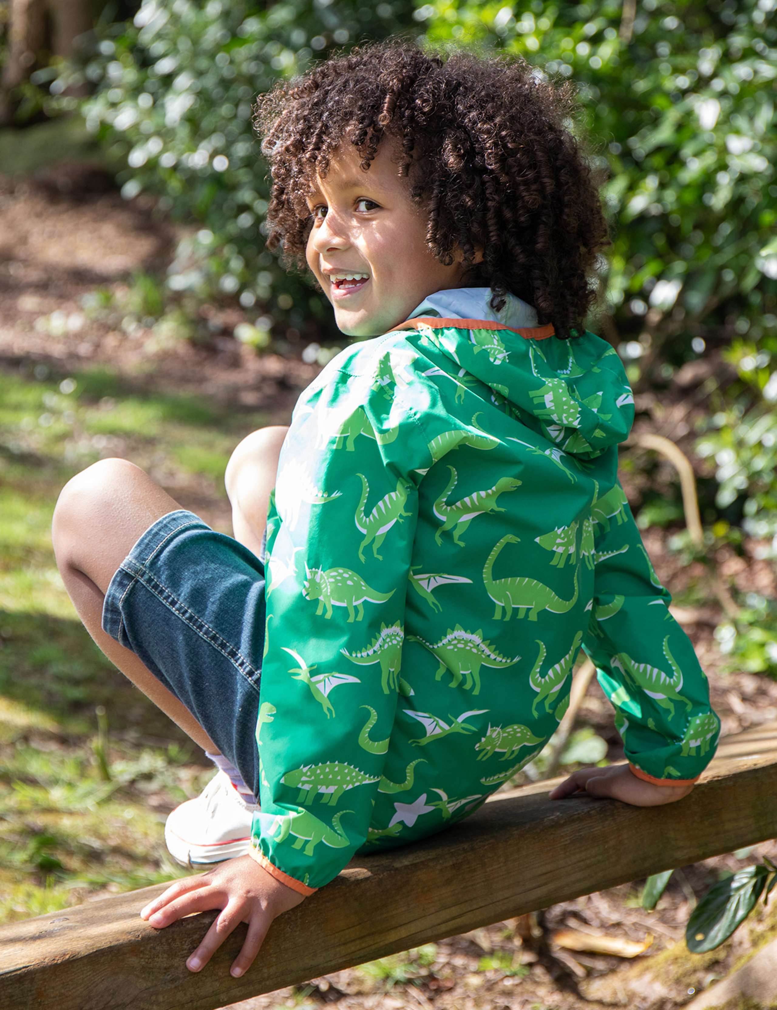 Hooded Dinosaur Raincoat (1-10 Yrs)