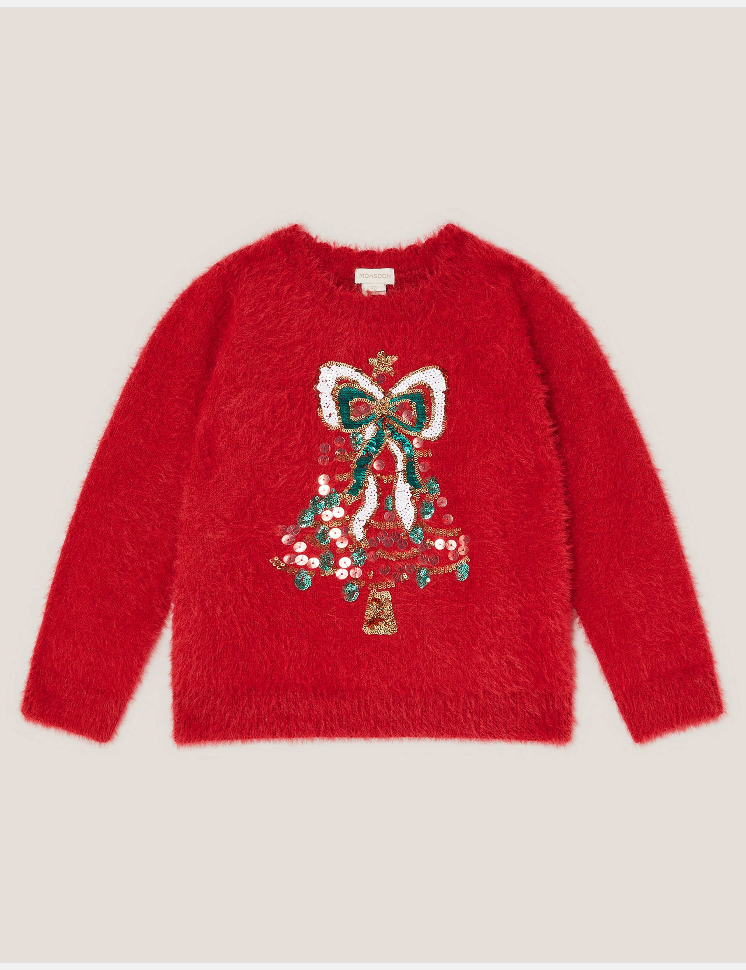 Sequin Christmas Tree Jumper (3-15 Yrs)