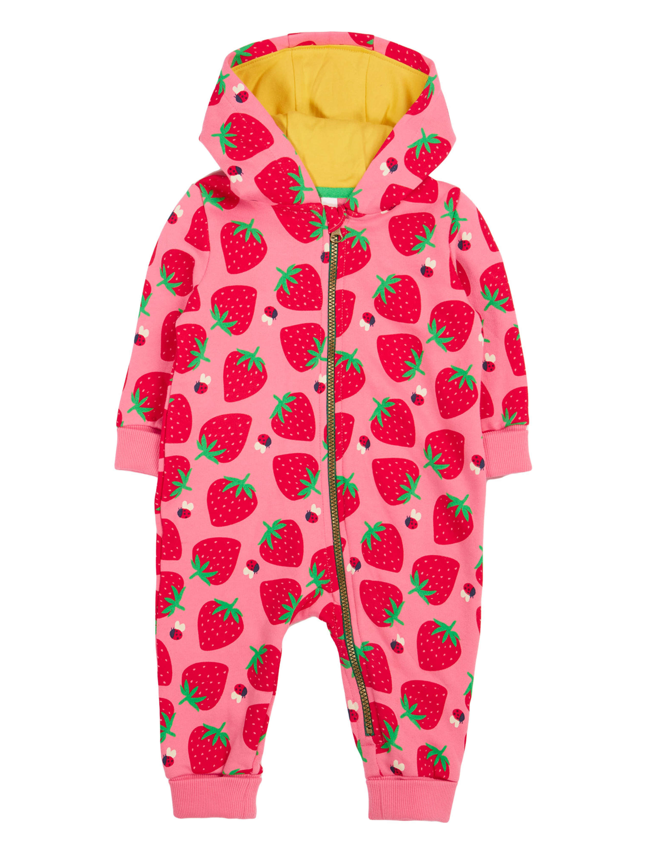 Pure Cotton Strawberry All In One (0 Mths-5 Yrs)