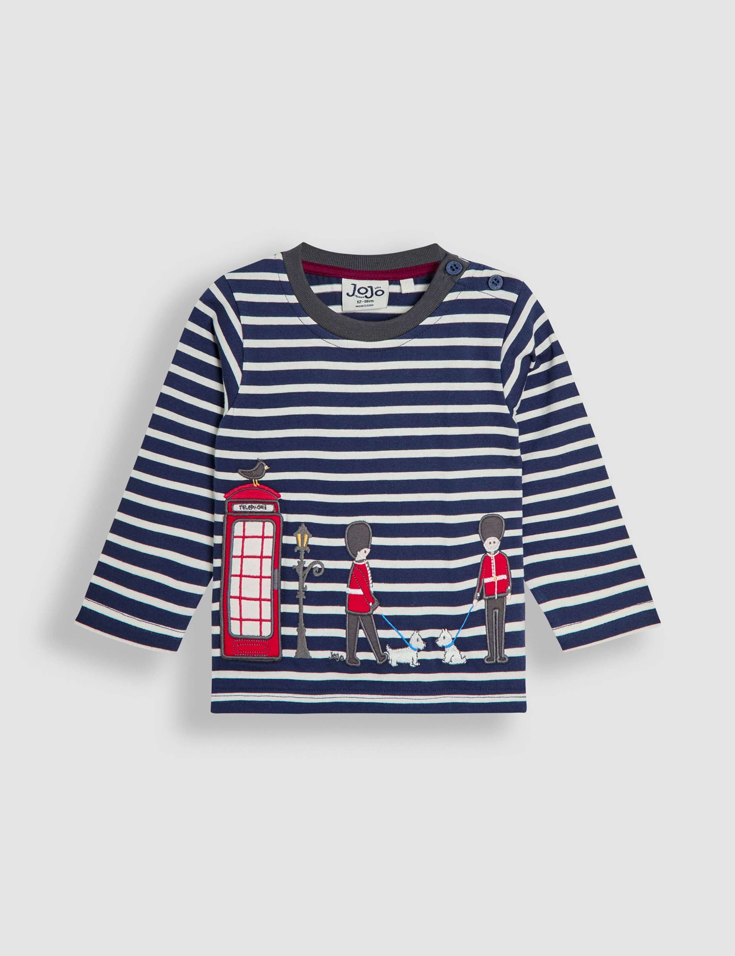 Pure Cotton London Guards Applique Top (6 Mths-7 Yrs)